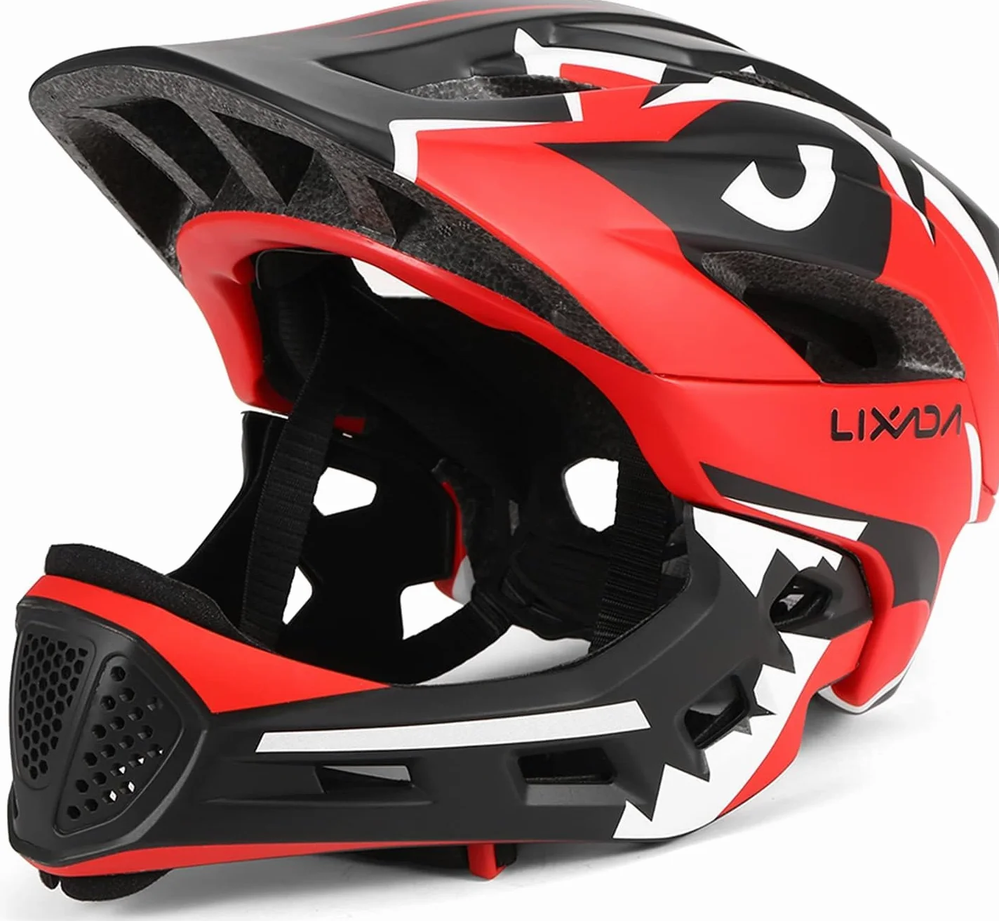 Lixada Casco Integral Niños Desmontable Casco de Seguridad Deportivo Bicicleta Ciclismo Patinaje