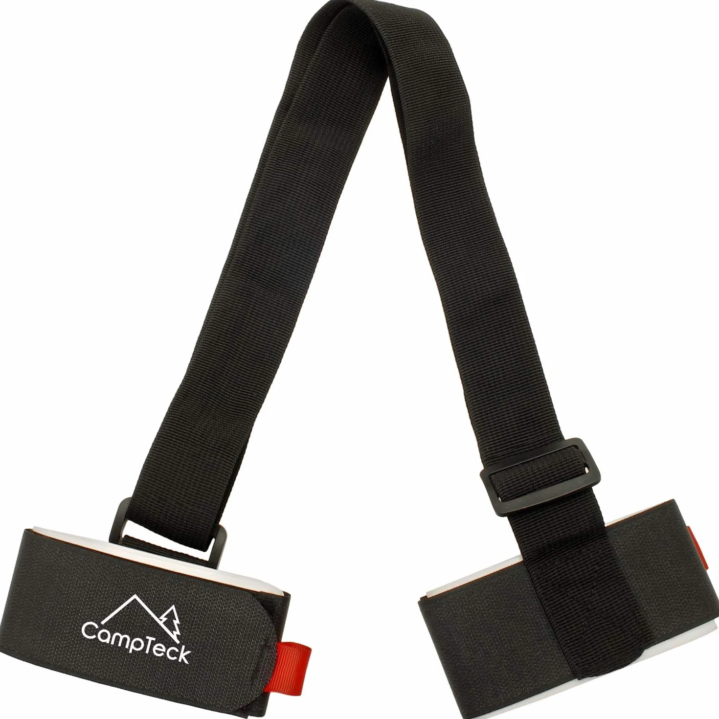 CampTeck U6893 Correa Porta Esqui Ajustable de Hombro Negro