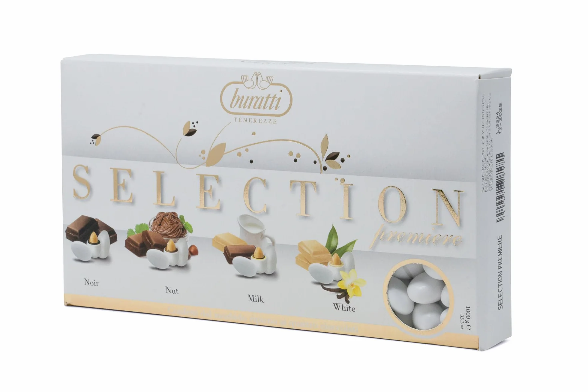Buratti Confetti Tenerezze Selección De Almendras Recubiertas De Chocolate 1000 g