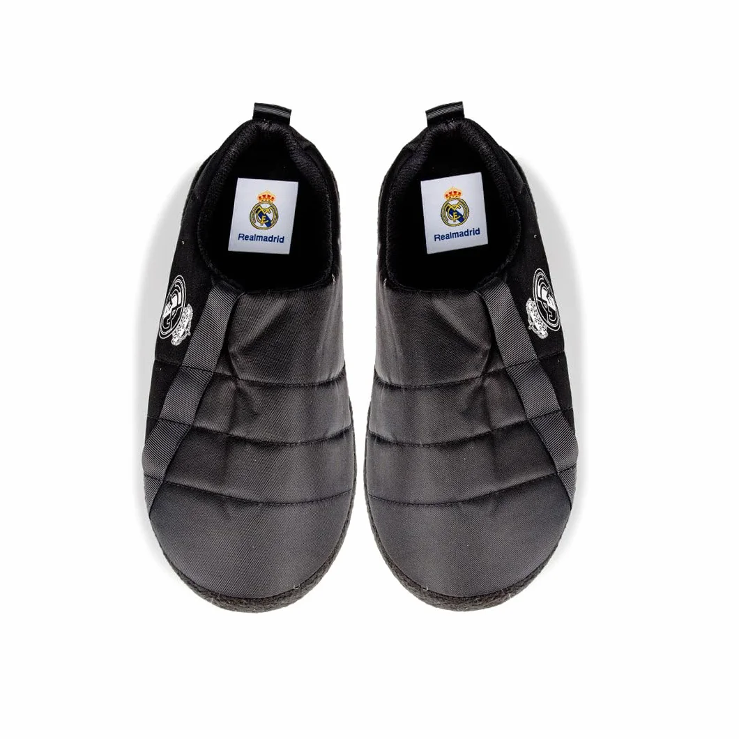 MARPEN SLIPPERS, Oficiales Licenciadas Acolchadas Real Madrid CF, Zapatillas de Casa y Viaje para Hombre o Mujer