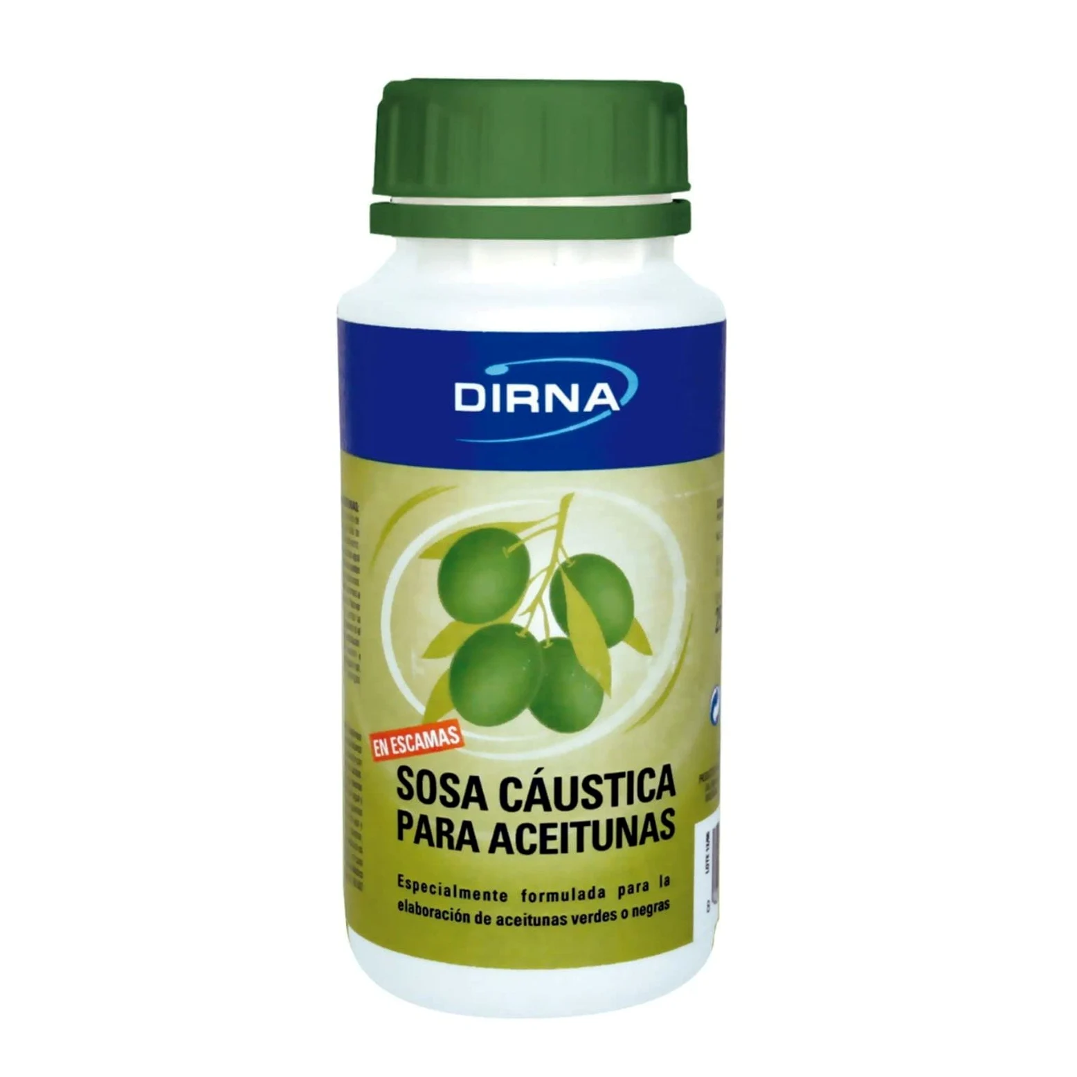 DIRNA Sosa Cáustica para la Elaboración de Aceitunas, Lote 24 und tarros 250G