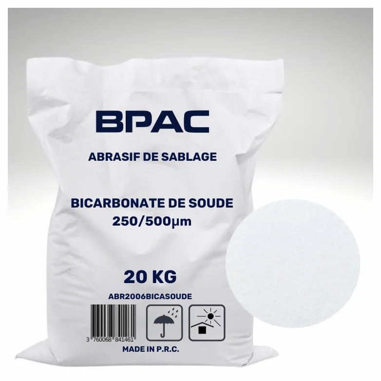 BPAC abrasivo bicarbonato de sodio – Bolsa 20 KG