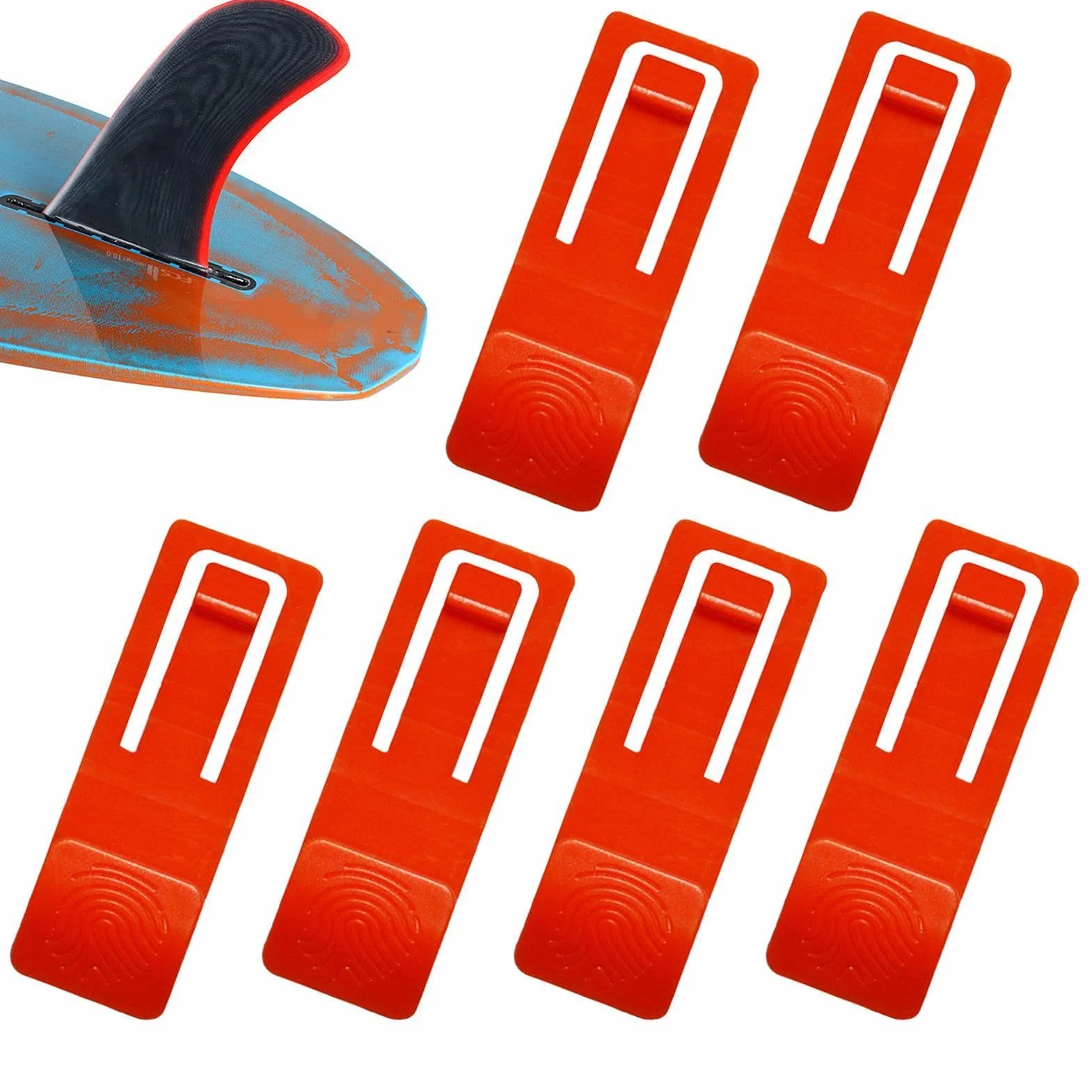 Aletas de surf desmontables reforzadas 6 piezas para tabla de surf paddleboard cola surfboard hebilla paddle accesorios longboards inflables