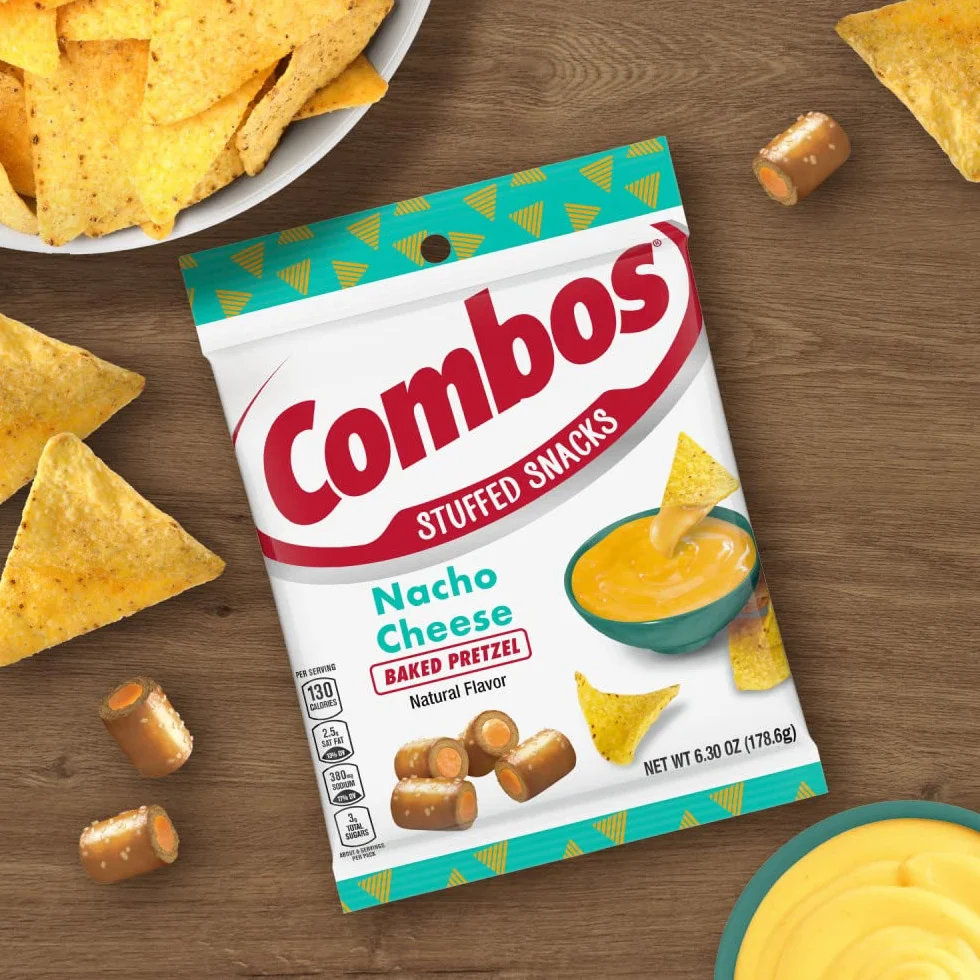 Combos Pretzels Nacho Queso 12 x 178.6g