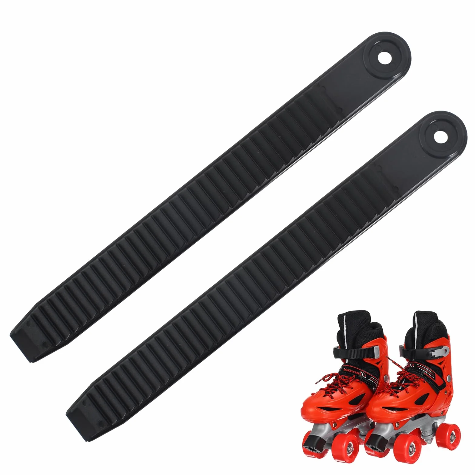 Correas de tobillo para snowboard de repuesto, 20 cm, negro