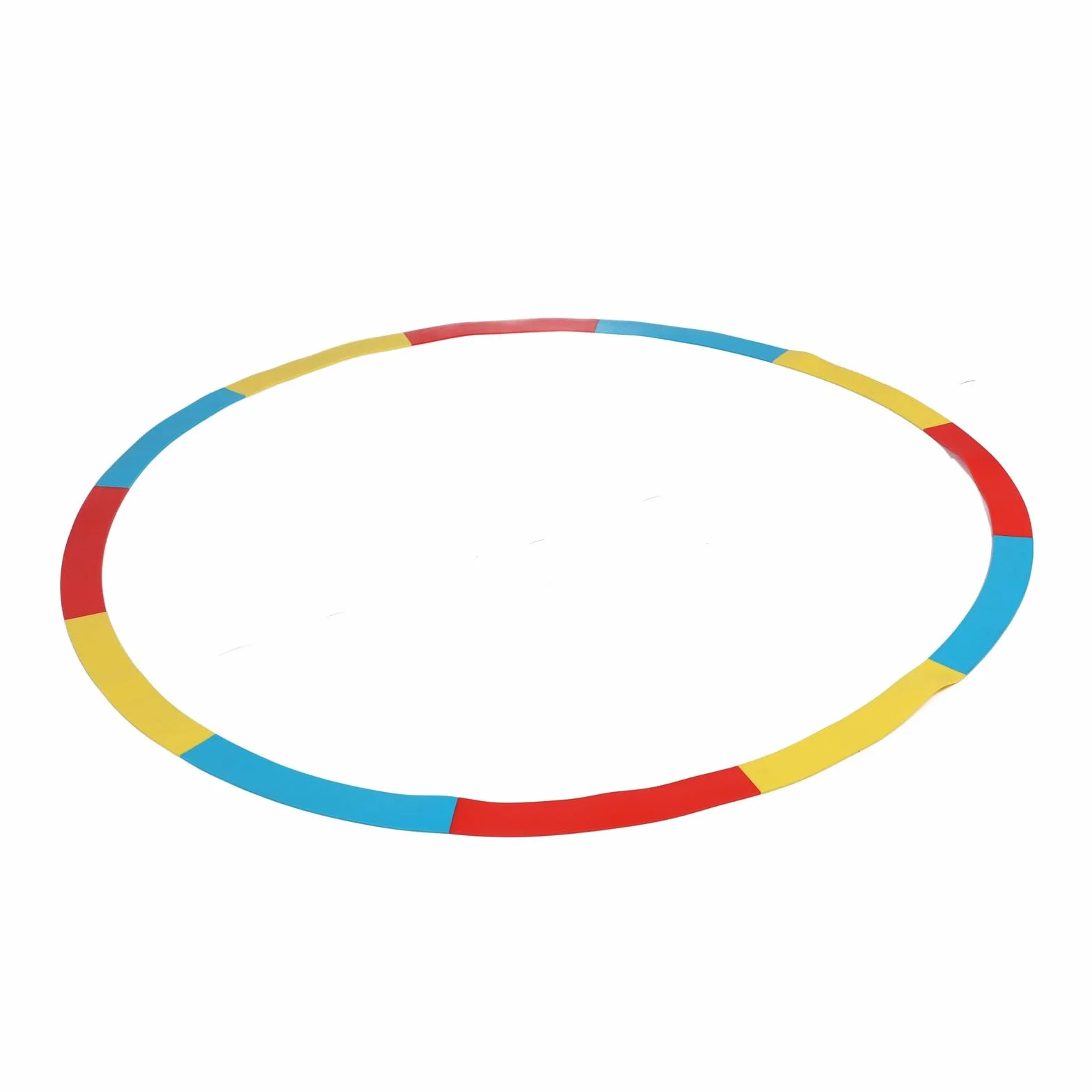 Focket Círculo de Objetivo de Golf, Ayuda de Entrenamiento para Lanzar, Anillos Multicolores (Rojo Amarillo)