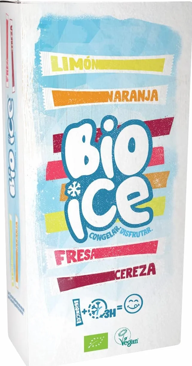 Pack 10x Polos Bio Ice La Finestra Sul Cielo 400 ml | 10 Envases con 10 Polos (Total 100 Polos, 4 L) | Polos Helados Ecológicos