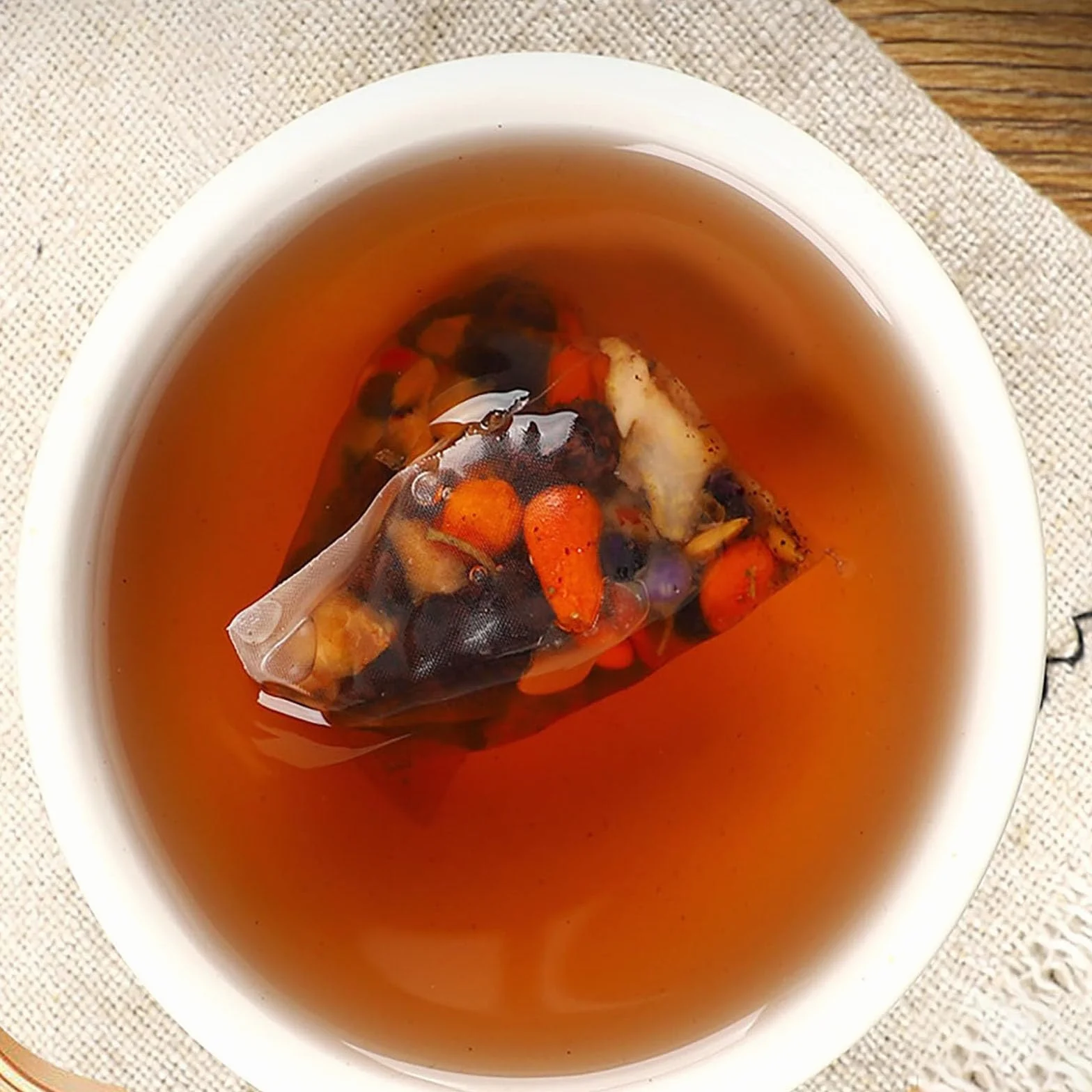 Kidney Tea Formula Ginseng Five Treasure, 20 Bags Ginseng Treasures Tea, Natural and Organic Ingredients (1Set)