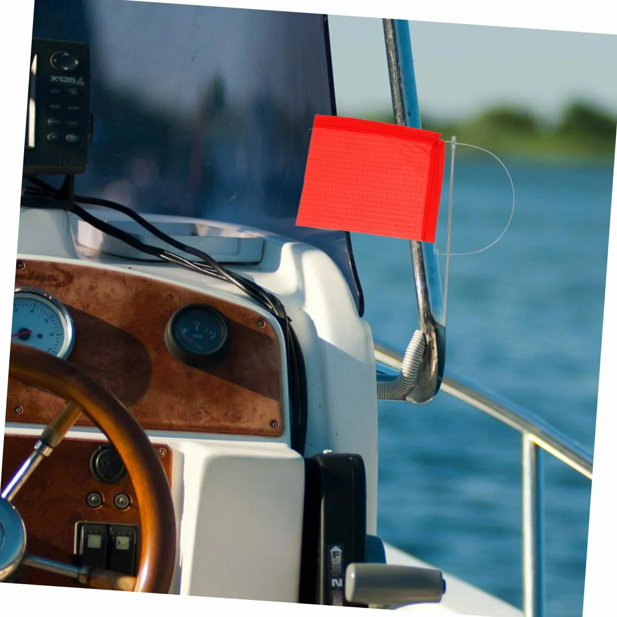 BESPORTBLE Bandera de Dirección del Viento Acero Inoxidable para Barco Yate Decoración Exterior Marina