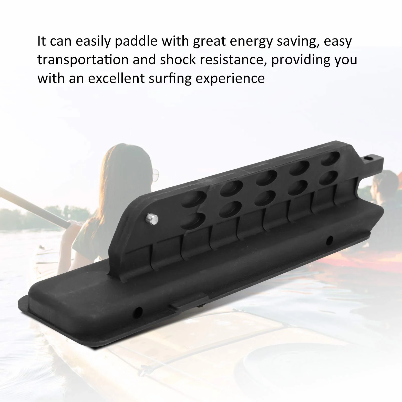 Alomejor Fin Box Tablas de Surf Inflable Stand Up Paddleboard Caja de Aletas estándar de EE. UU. para Reparación