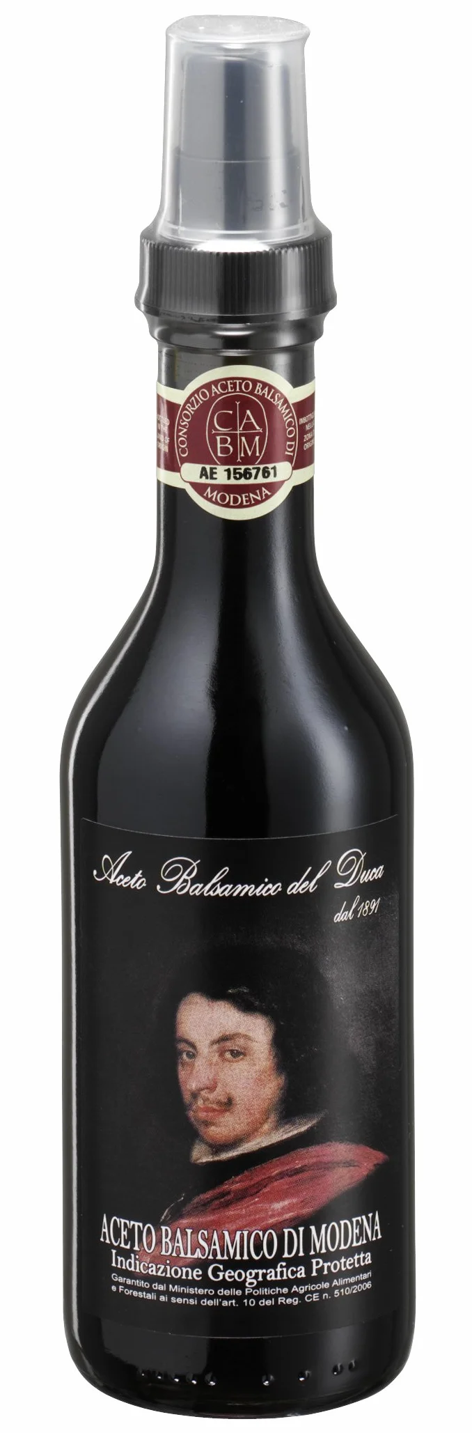 Aceto Balsámico Del Duca - Vinagre Balsámico de Modena - Cápsula Spray - 250 ml
