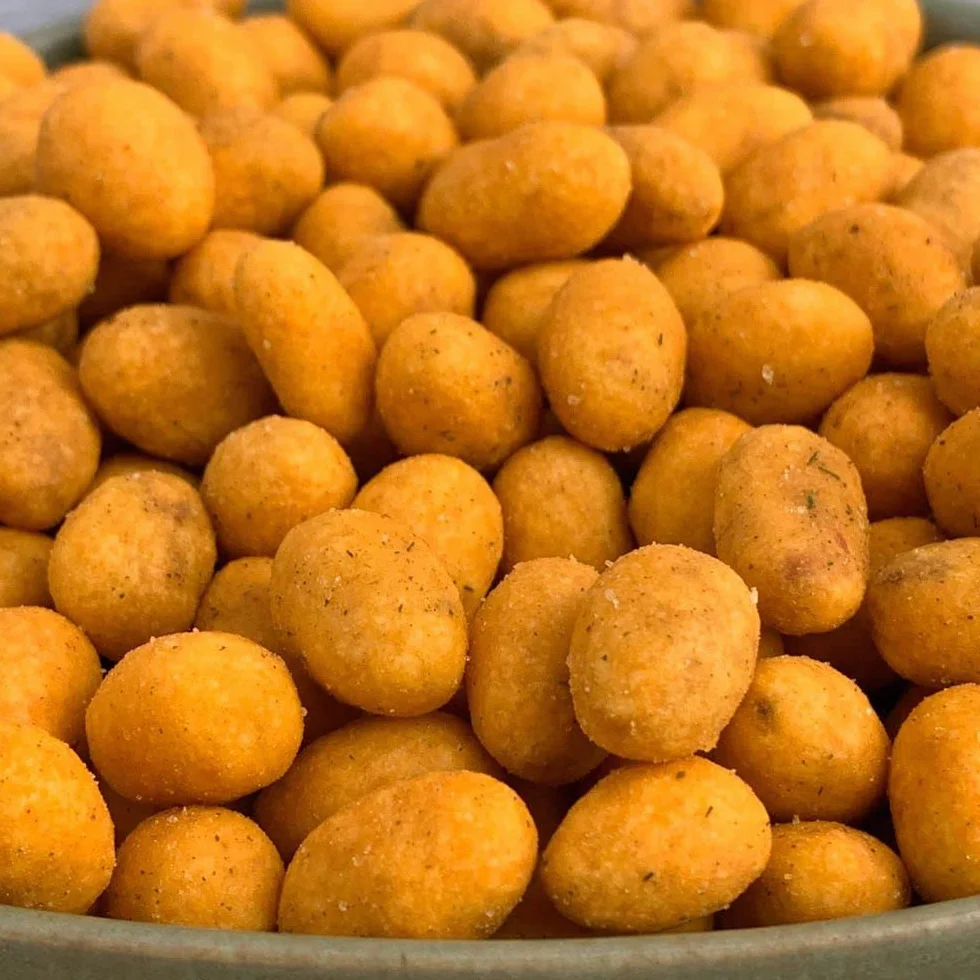 NULTHY 1kg - Cacahuetes con Chili, Snack Picante, Frutos Secos Tostados, Explosión de Sabor