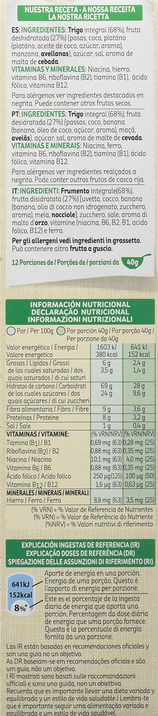 Kellogg's All-Bran Fruta y Fibra 500g