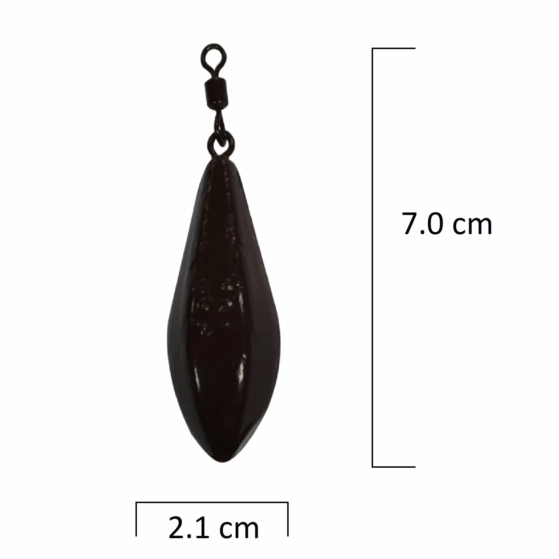Plomos Pesca Long Cast 5x100g - Plomos de Pesca con Giratorio - Carpfishing Accesorios - Kit Completo Mar - Aparejos de Fondo