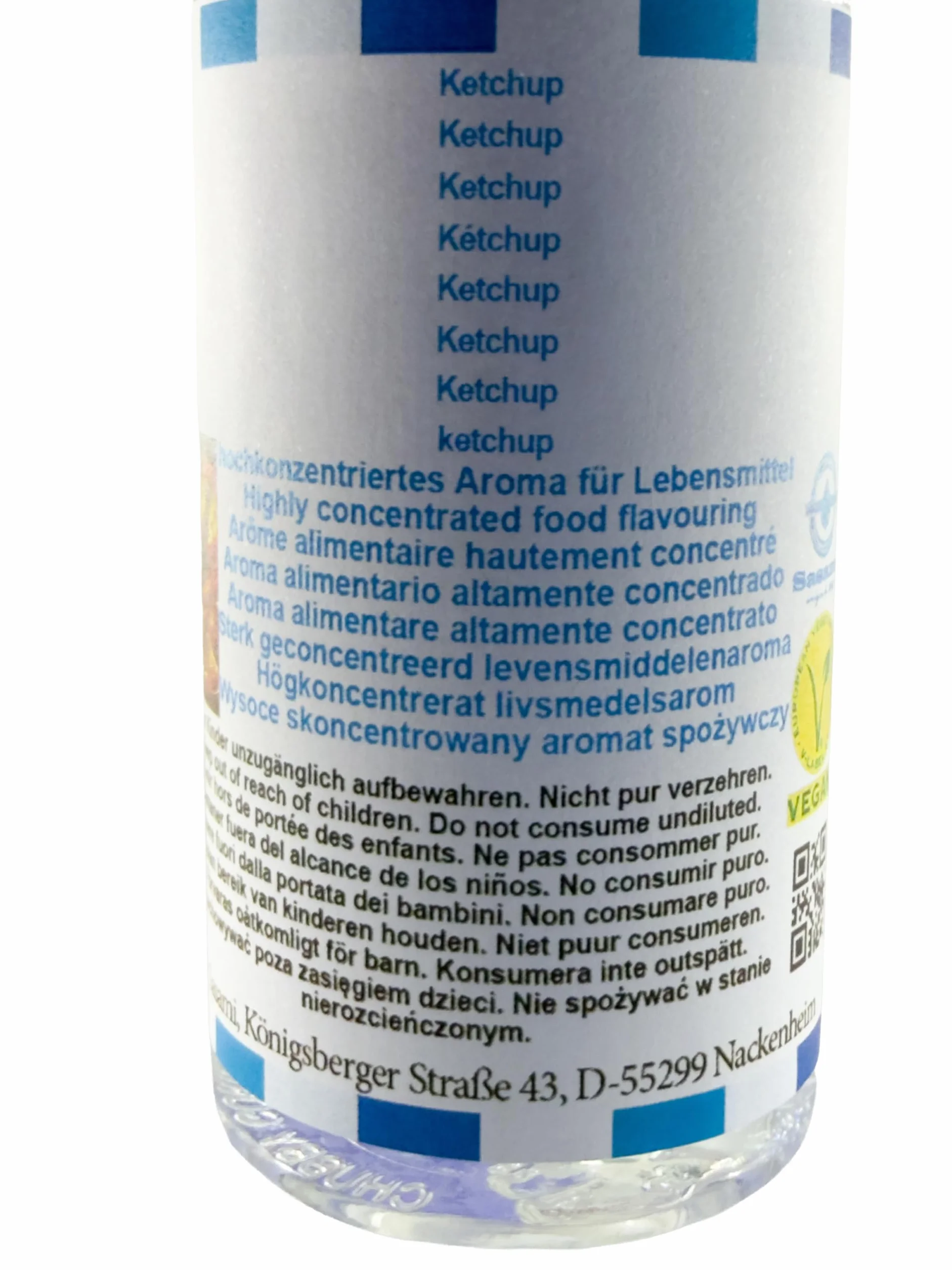 Kétchup aroma concentrado - Vegano - Sasami - 10ml