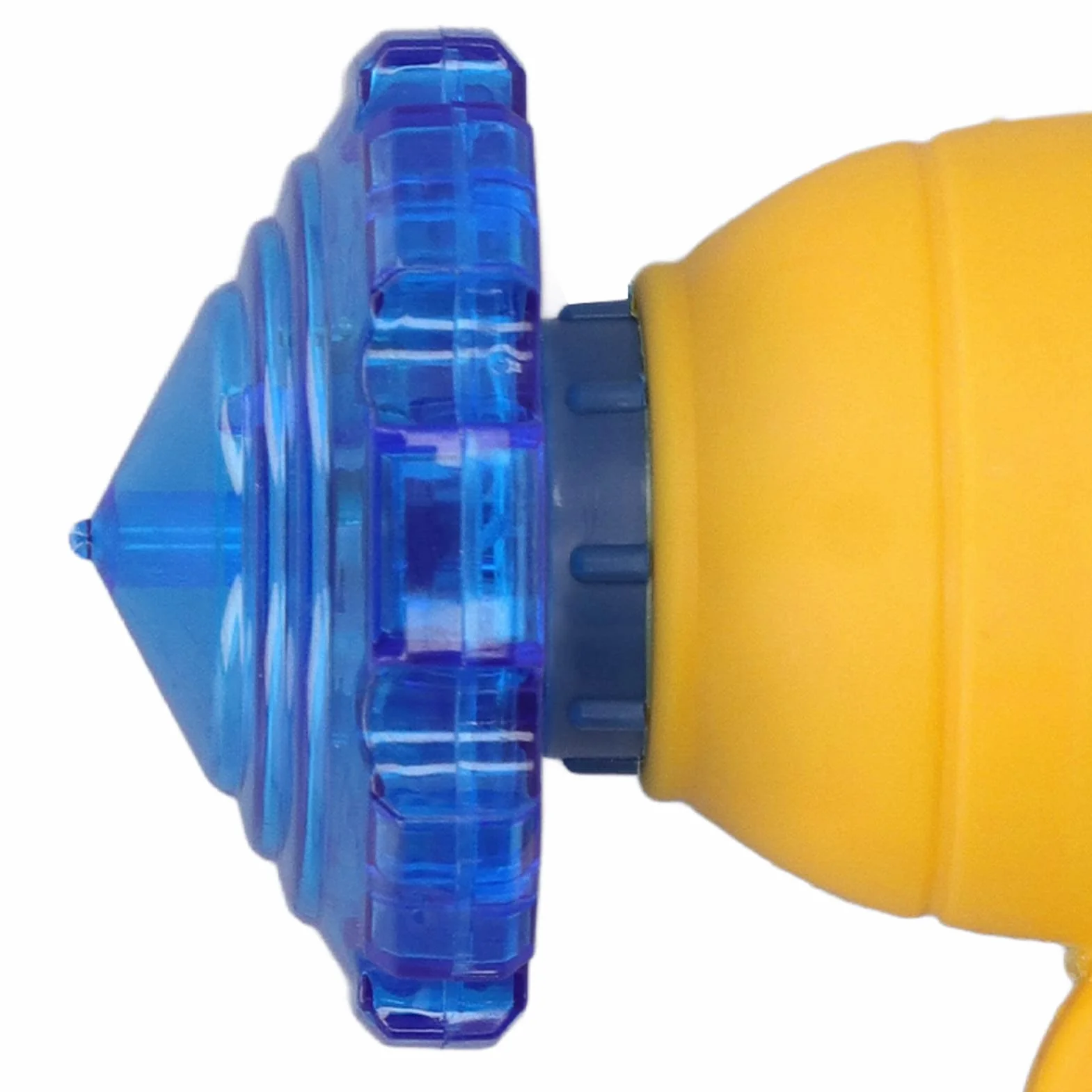 RiToEasysports Juguete Lanzador de Disco Volador 3 en 1 Pistola Giroscopio con Luz LED para Niños