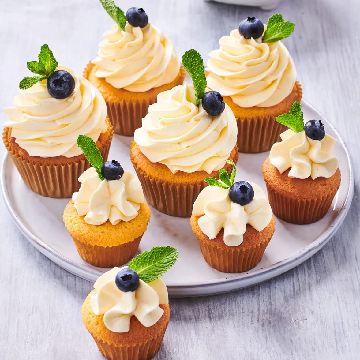 FunCakes Preparado para Crema de Mantequilla, Sin Gluten: Fácil de usar, cremoso, perfecto para la decoración de tartas, para cubrir y rellenar, para cubrir cupcakes, 500g