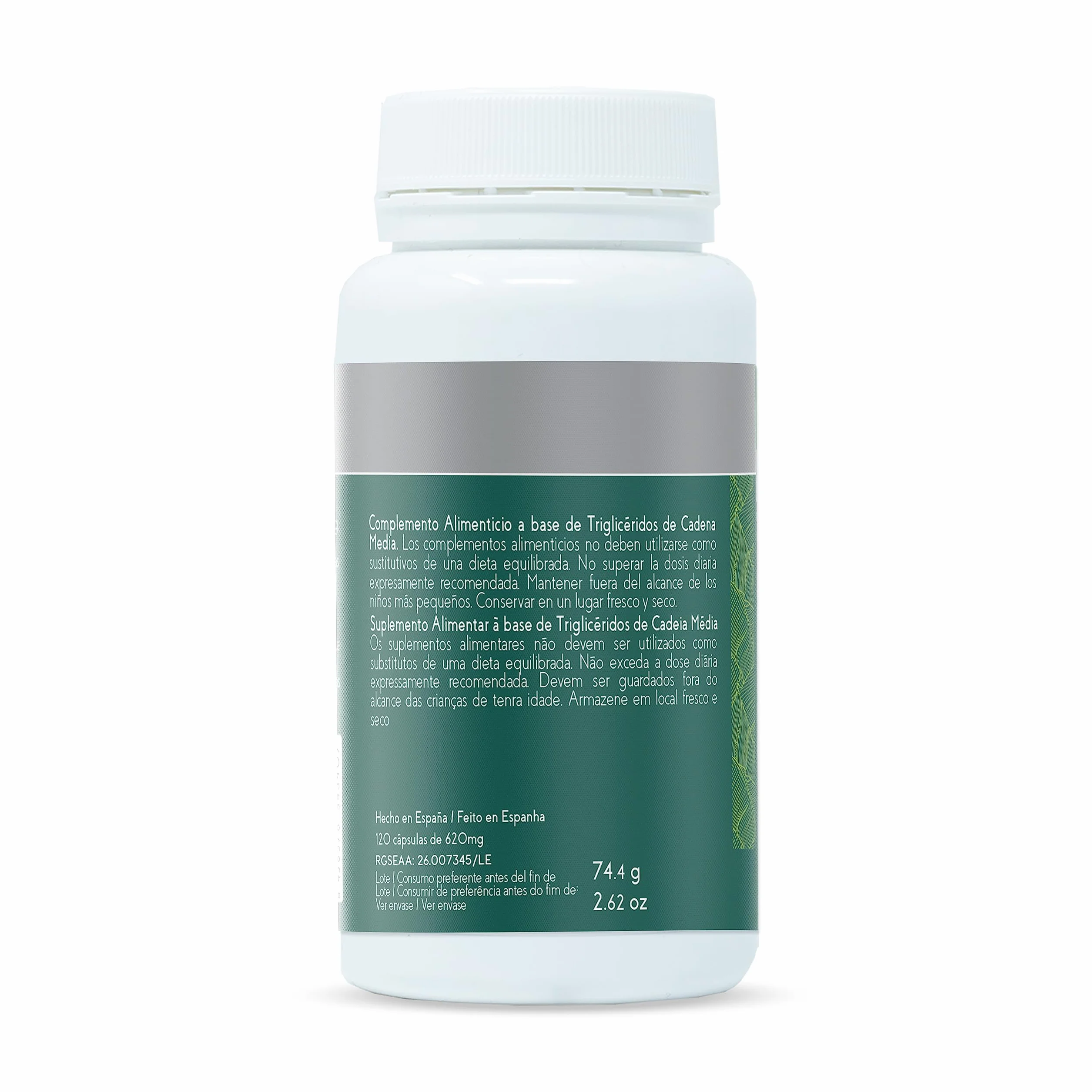 Drasanvi MCT OIL 120 CAPSULAS KETO