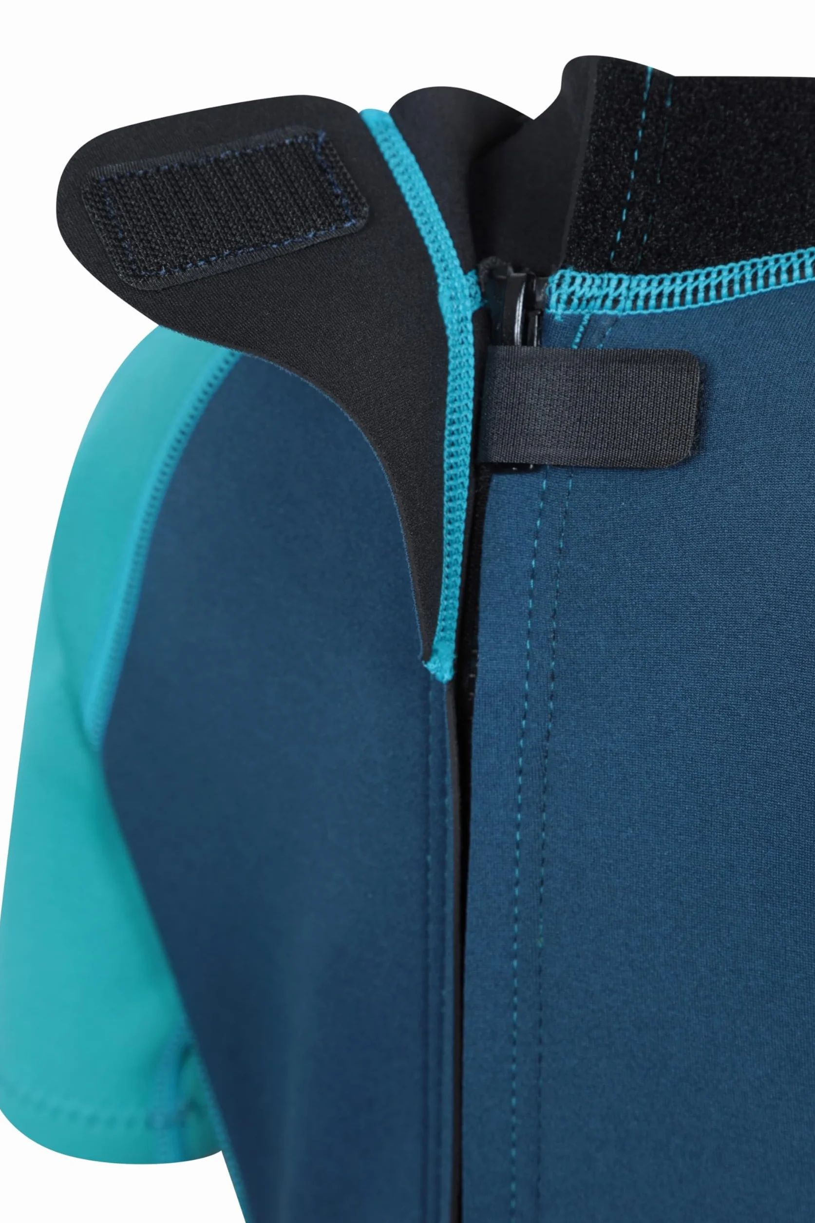 Mountain Warehouse Traje de Buceo Corto para niños 2.5mm Costuras Planas Cremallera fácil