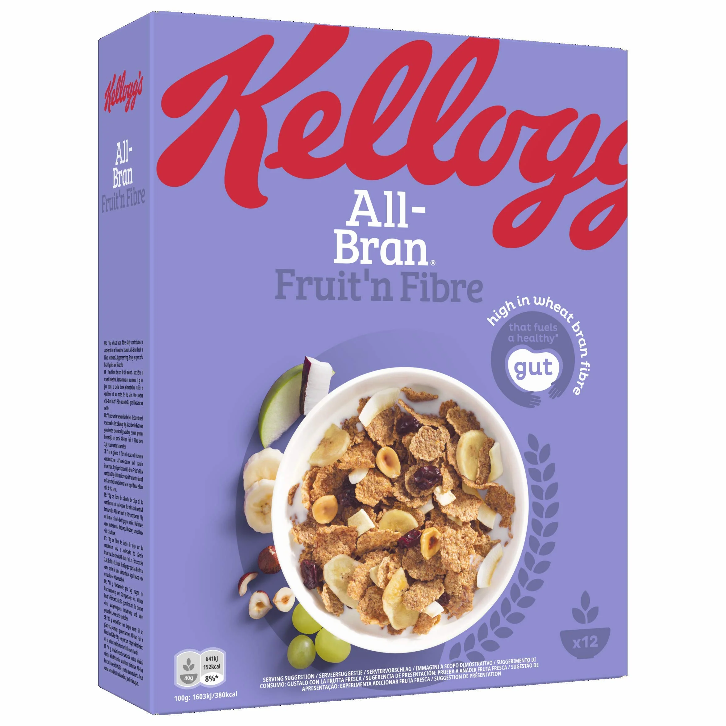 Kellogg's All-Bran Fruta y Fibra 500g