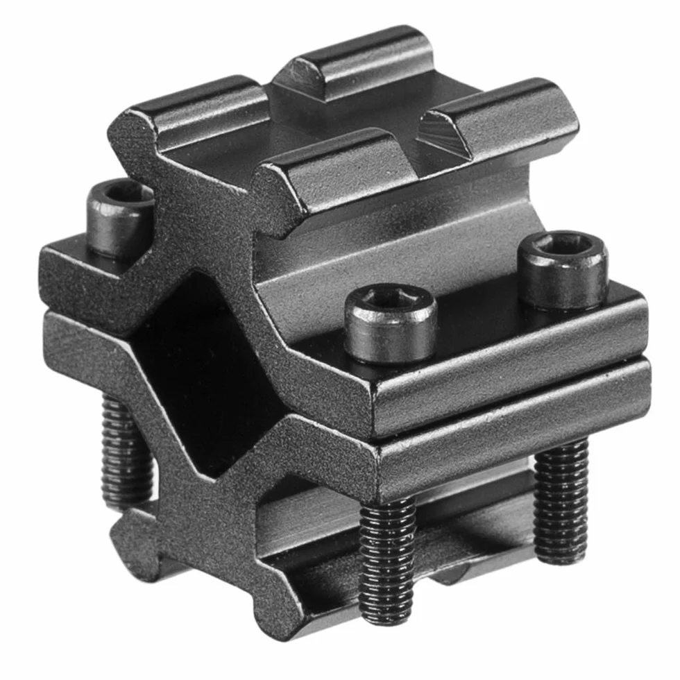 ACEXIER Tactical Universal 20mm Picatinny Weaver Barrel Ring Mount Adapter for Rifle Scope Flashlight