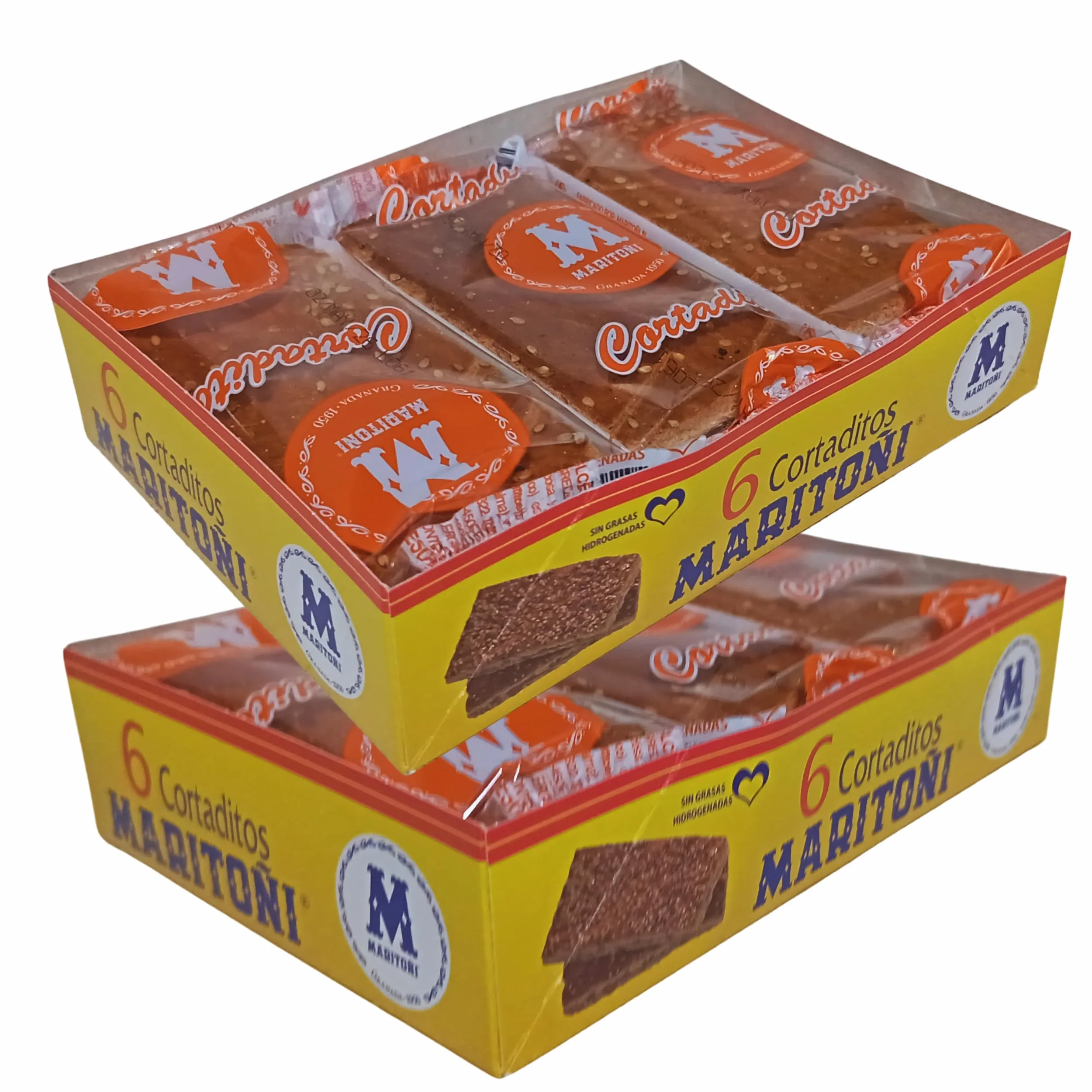 Dulces Cortaditos Cabello de Ángel · Maritoñi de Granada · Pack 2 Cajas 12 Uds 75g · Desayunos y Meriendas