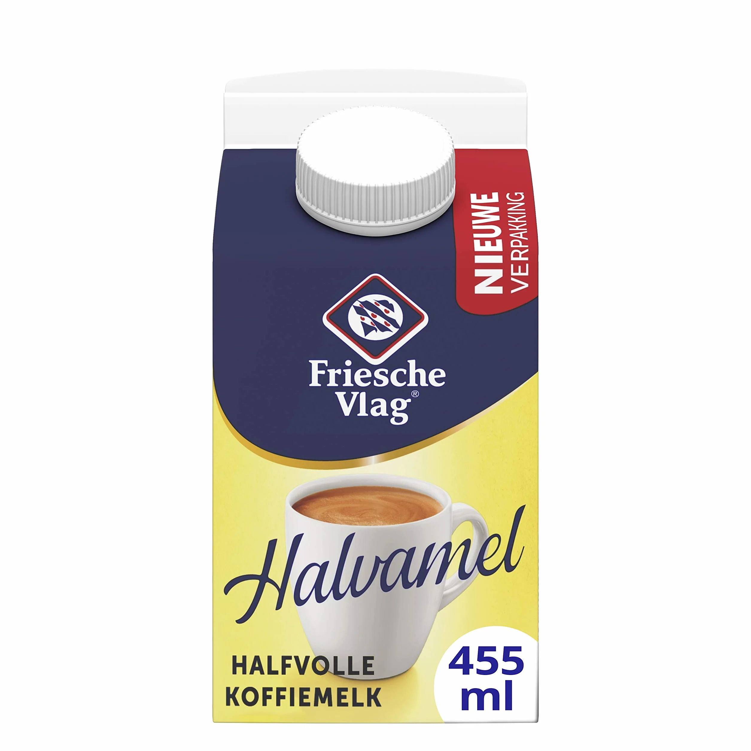 Friesche Vlag Café Halvamel 18 x 455 ML