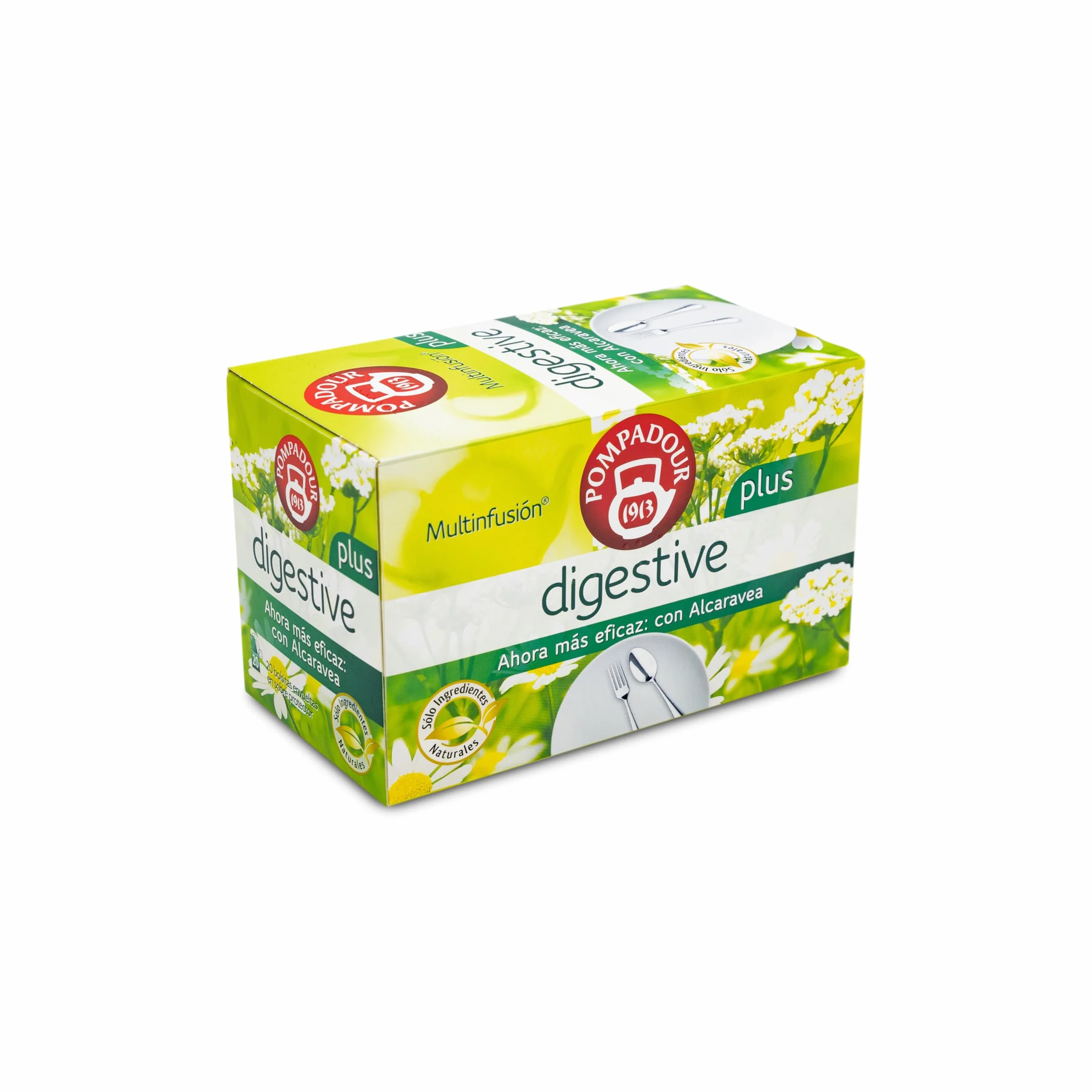 Pompadour Infusión Digestive Plus, 20 Bolsitas