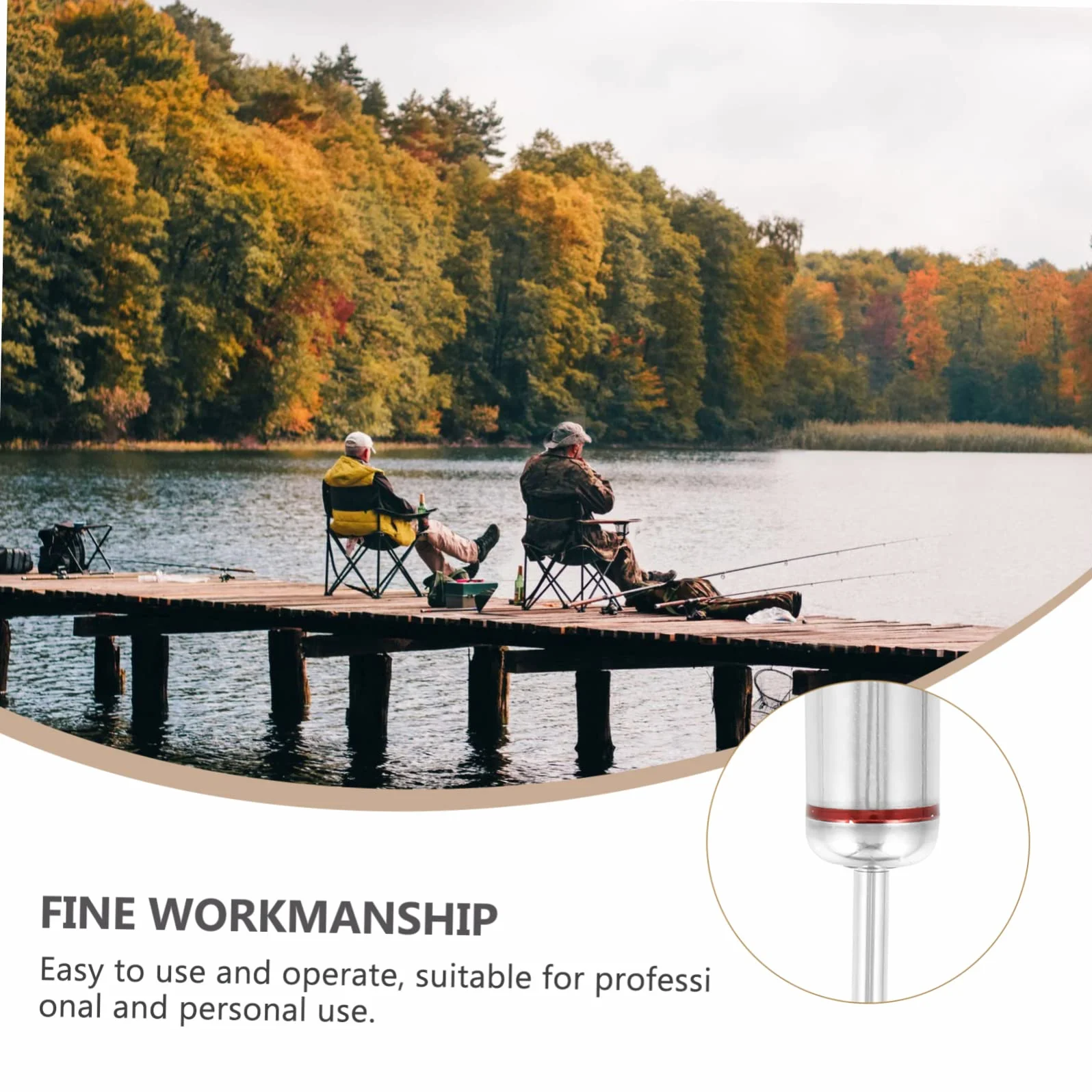Soporte de Piso Fishing Rod Portacañas Plegable Telescópico de Acero Inoxidable