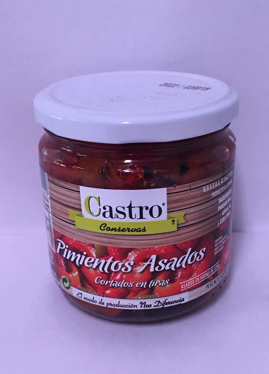 Pimientos Asados Cortado en Tiras 330 g