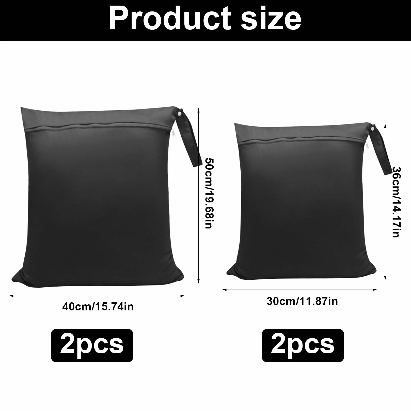 Bolsa Impermeable para Traje de Baño Mojado, Bolsa Mojada para Natación con Cremallera, 4 Piezas para Mujer Playa