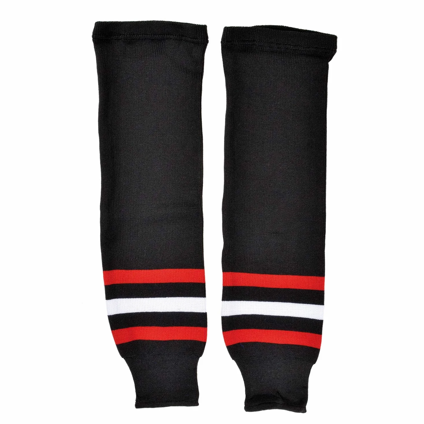 Sherwood Medias de hockey para Junior Toronto NHL Espinillera Calcetines 100% poliéster Negro Rojo Blanco Talla única