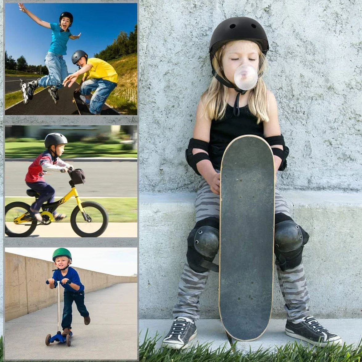 XJD Casco de Ciclismo Ajustable para Niños Bicicleta Patinete 3-14 Años
