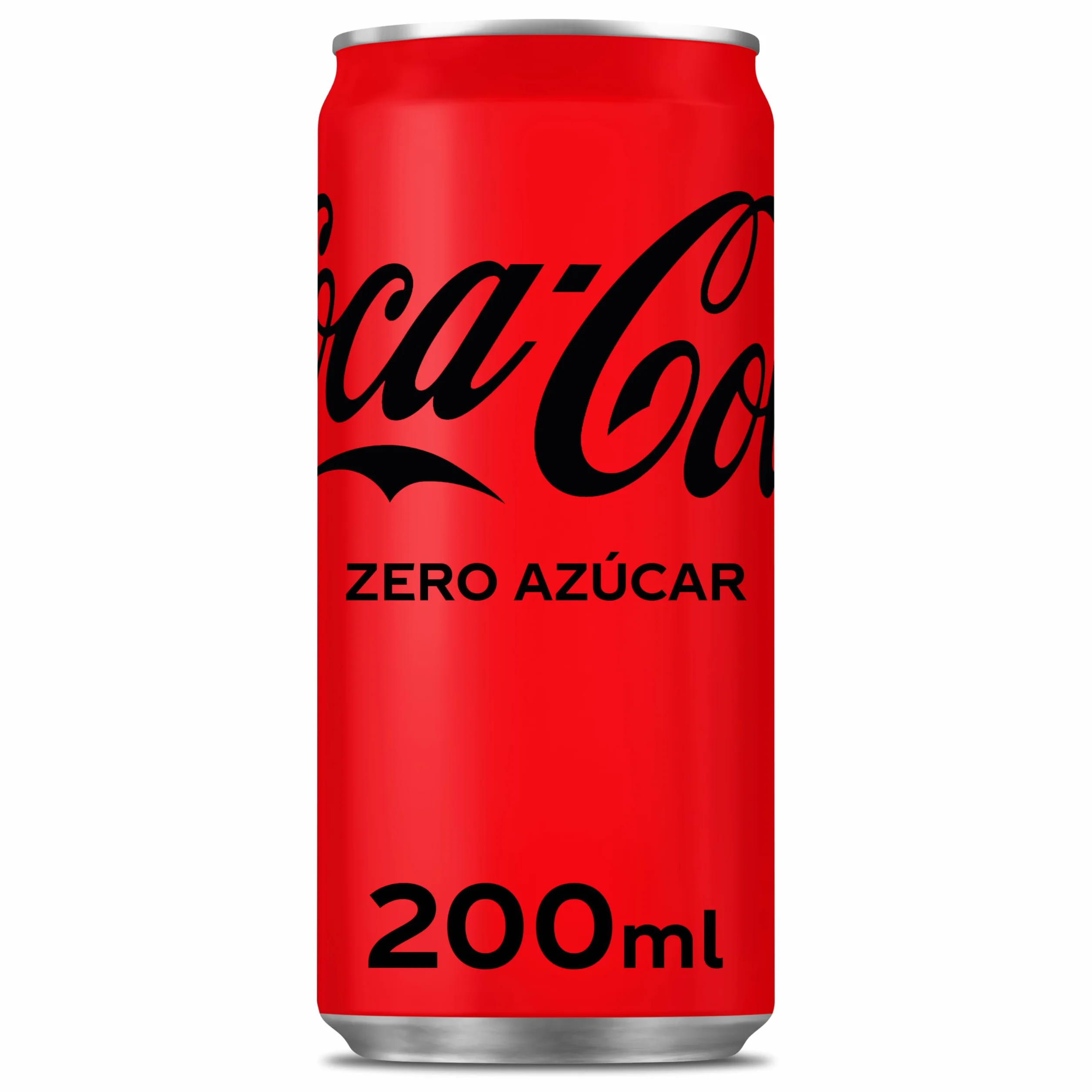 Coca-Cola Zero Azúcar, Refresco de Cola sin Azúcar, Bajo en Calorías, Pack 6 Mini Latas 200 ml