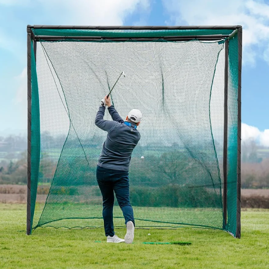 FORB Jaula de Golf Autónoma con Malla Duradera - Túnel de Práctica Autoportante