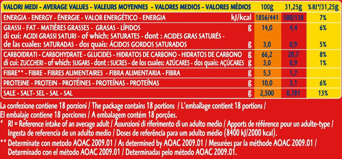 Gran Pavesi - Crackers Salados - 4 unidades de 560 g [2240 g]
