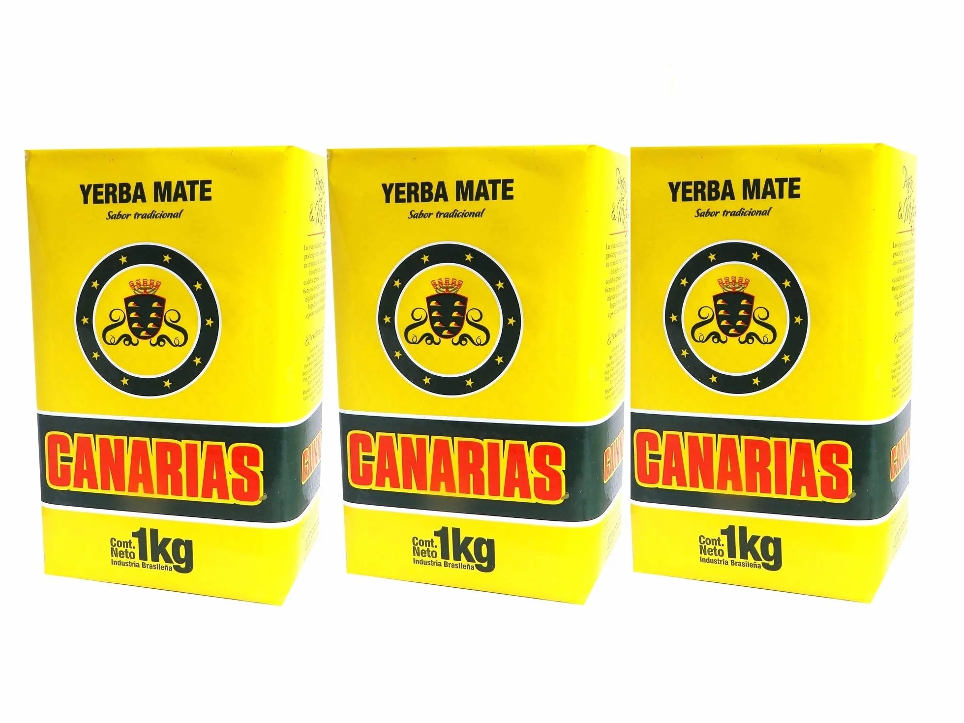 Yerba Mate Canarias 1kg (3x1kg)