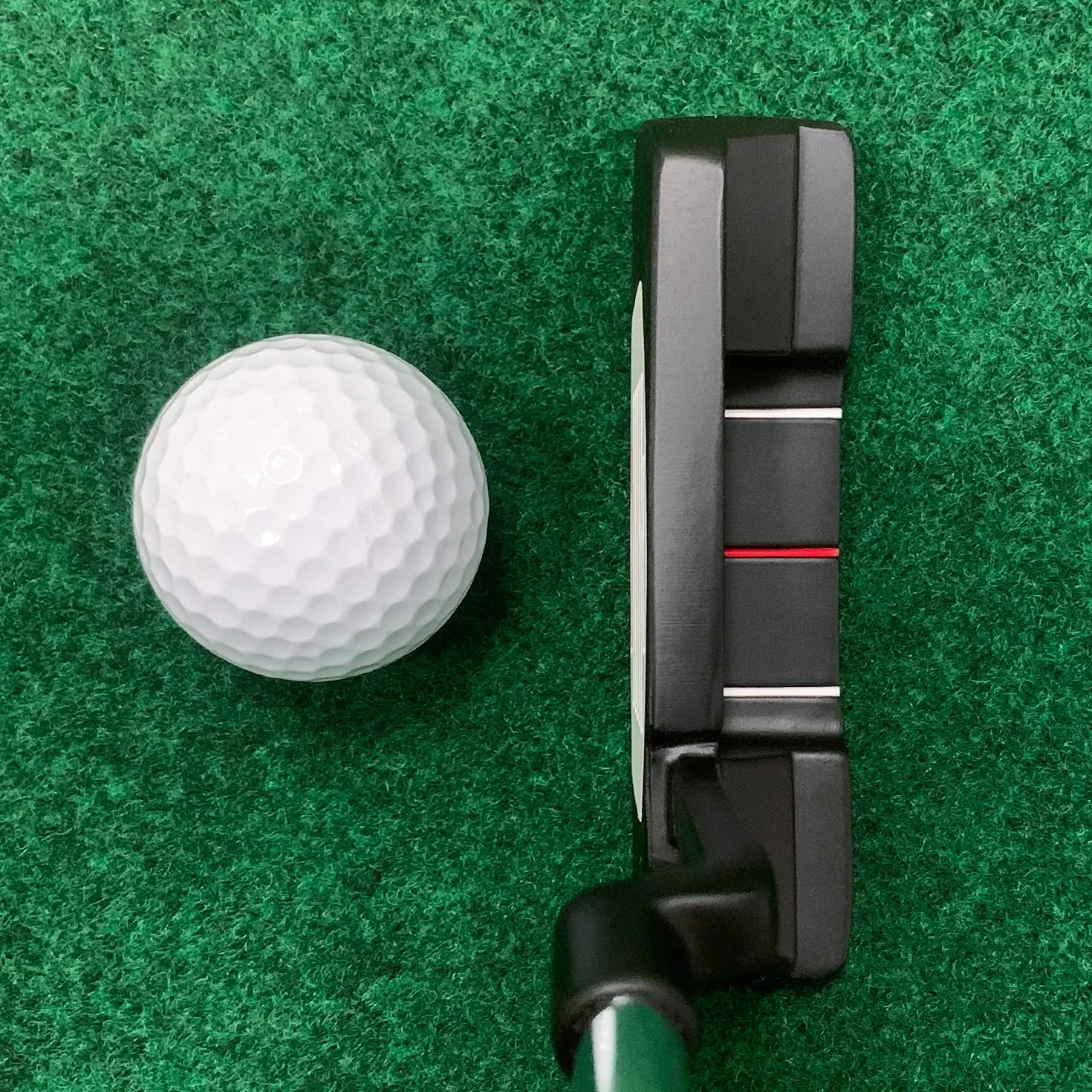 Kofull Putter de Golf Palo de Golf para Hombres Insertar TuG002-1 Pieza (Negro)
