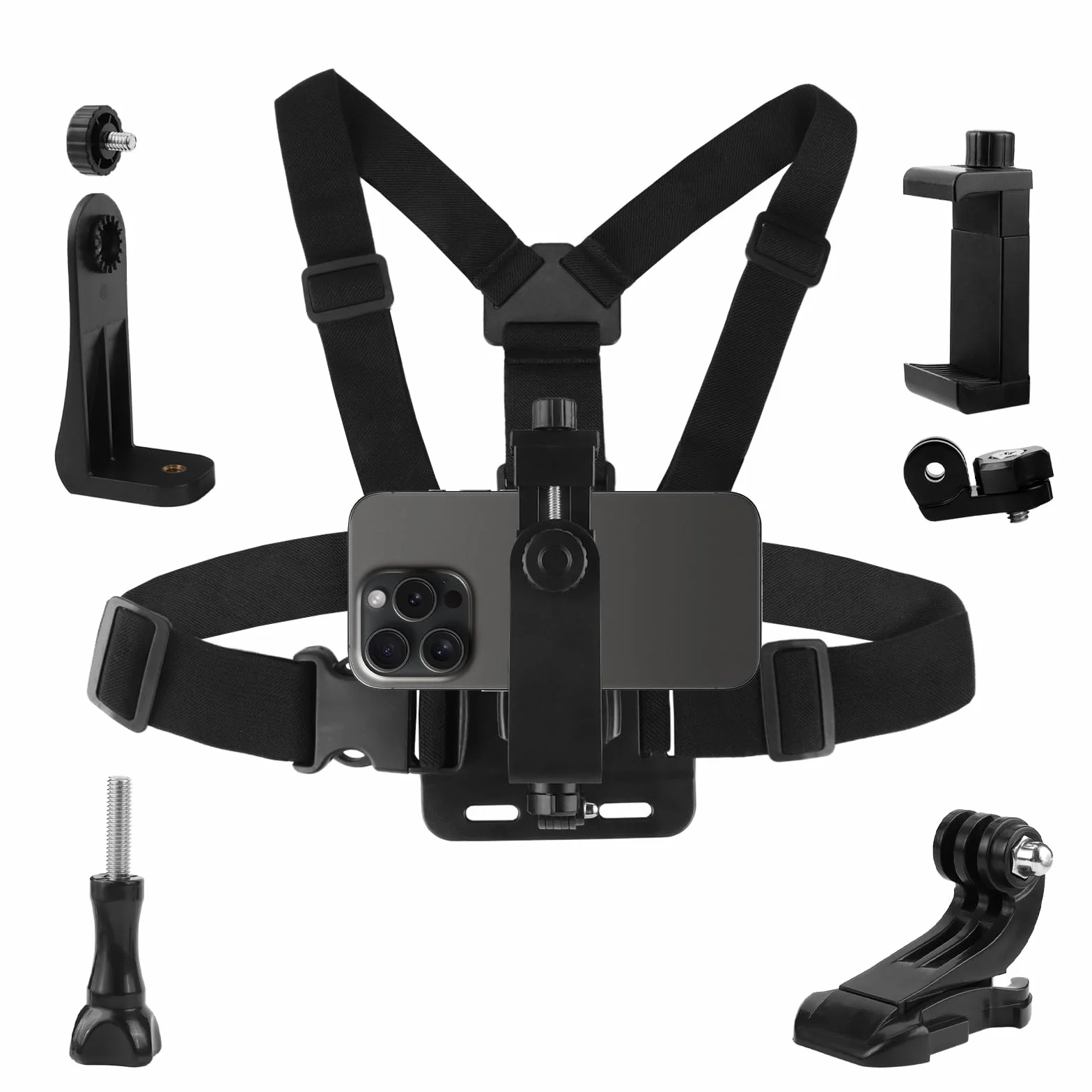 Arnés de Pecho Soporte para GoPro y Smartphone