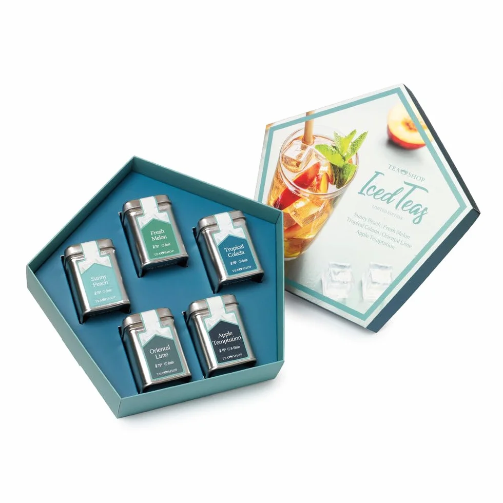 Set Iced Teas Surtido de Tés Fríos Pack Variado de 5 Sabores Refrescantes