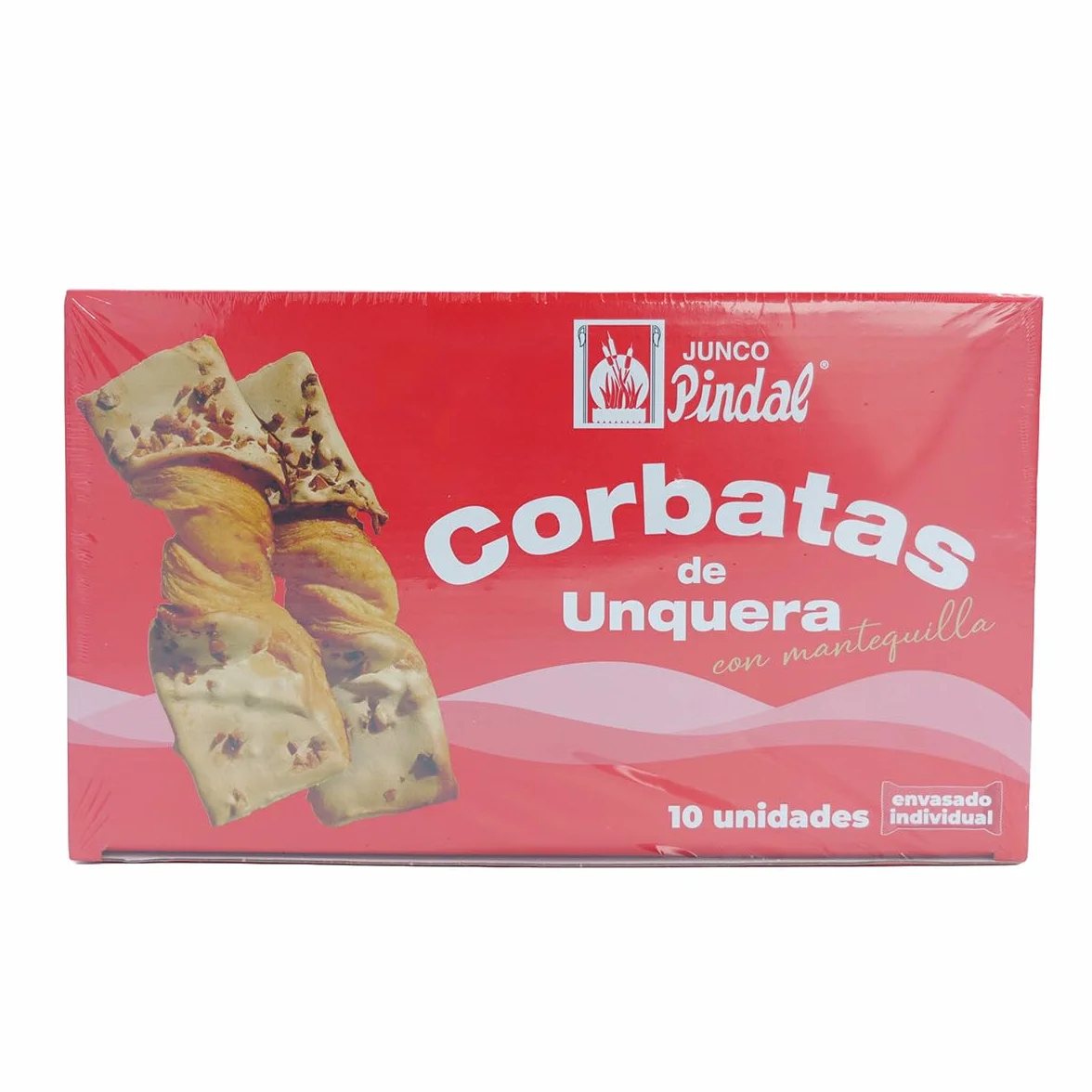 JUNCO PINDAL Corbatas de Unquera, Envase Individual, 20 unds (Pack 2 Cajas de 10 Unds)