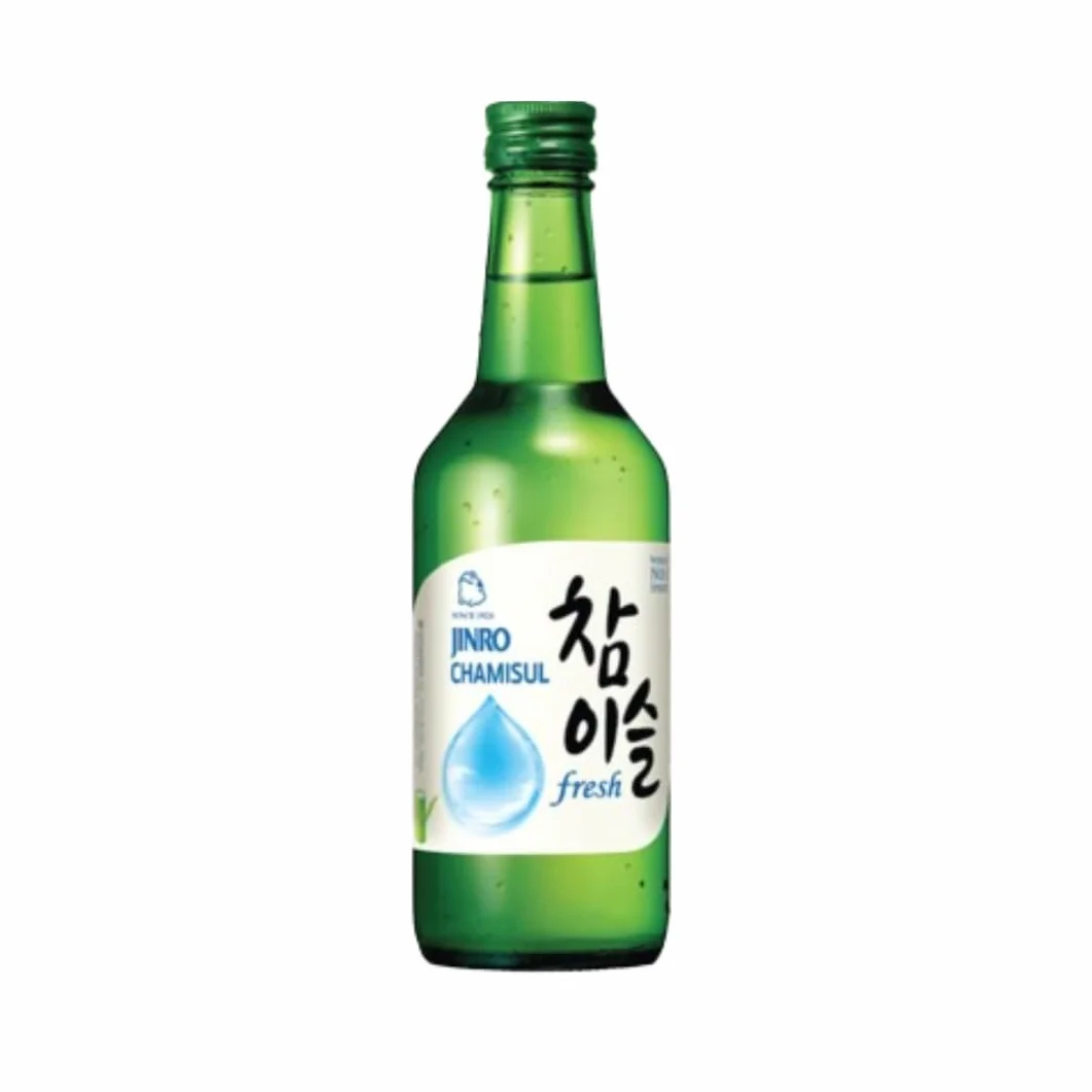 Wondermarket. Soju Bebidas Coreanas Chamisul, Uva, Fresa y Ciruela Jinro 350ml x4