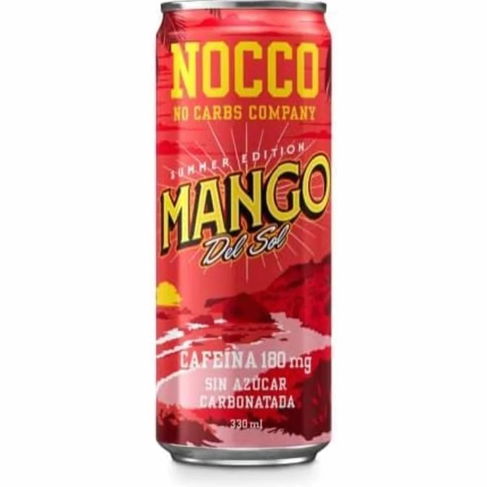 NOCCO No carbs company MANGO DEL SOL 24 unidades de 330ml