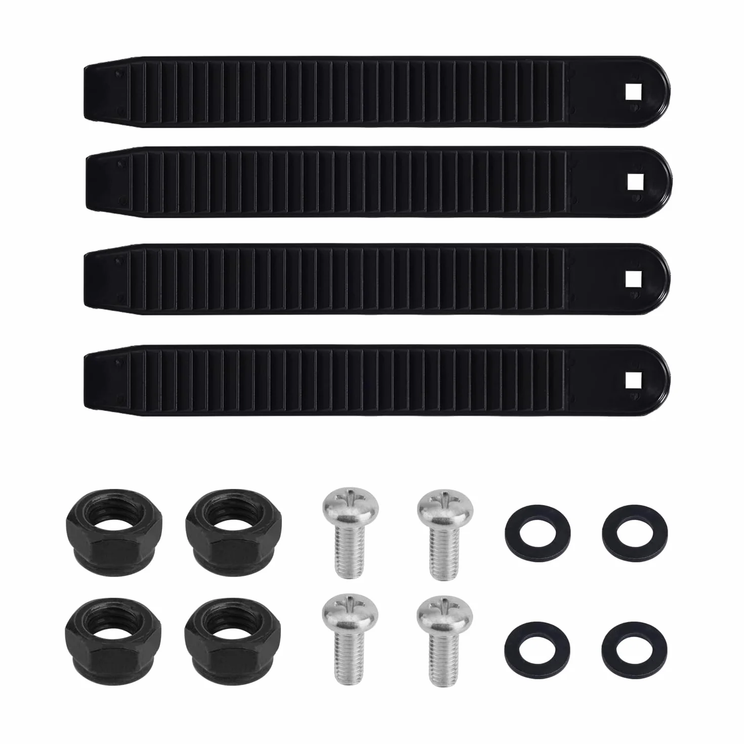 BOXOB 4uds Correas de Snowboard, 17,5x2,1cm Alta Elasticidad Repuesto