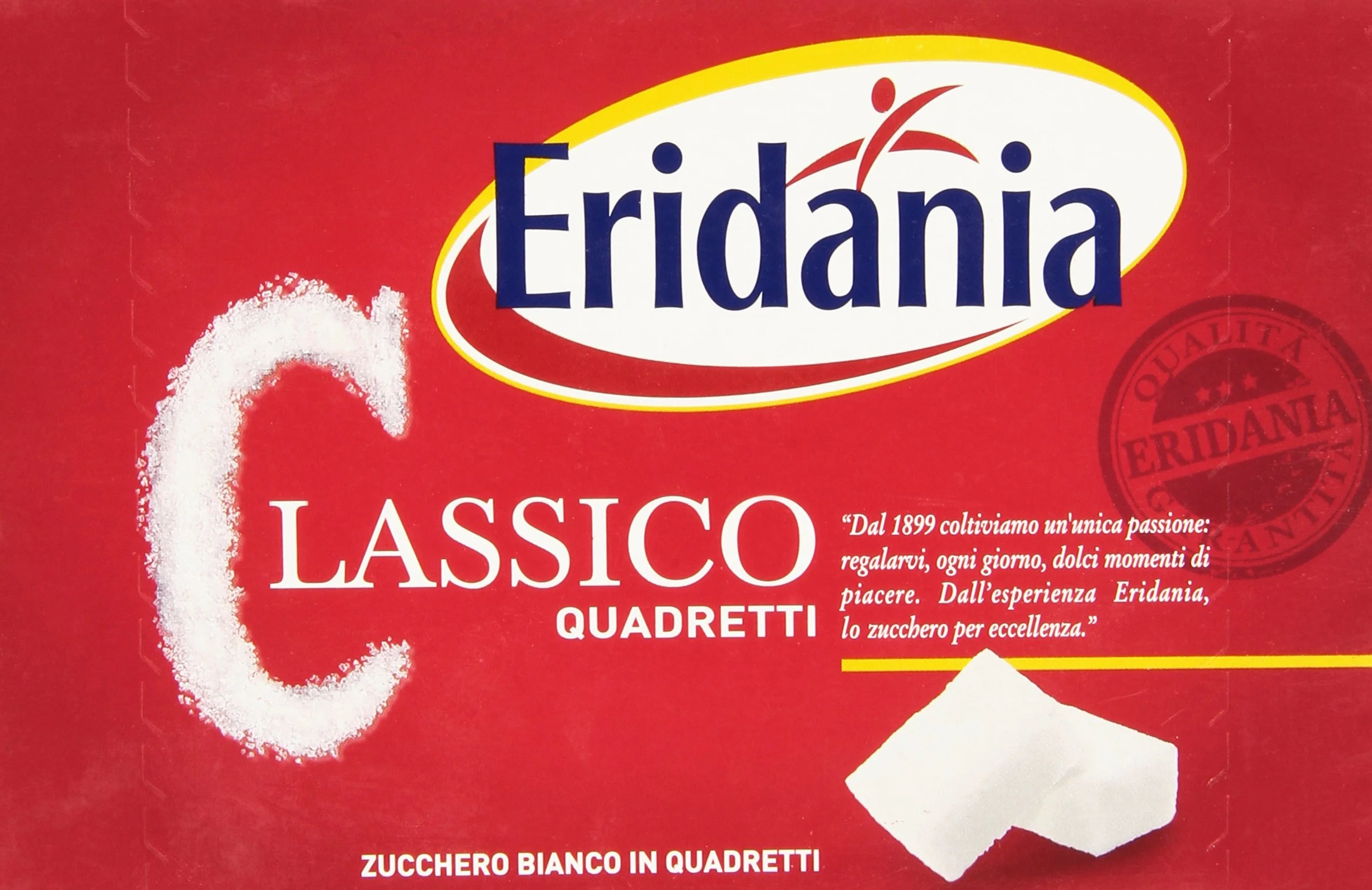 Eridania zucchero semolato bianco in zollette confezione da 1 chilogrammo (1000043673)