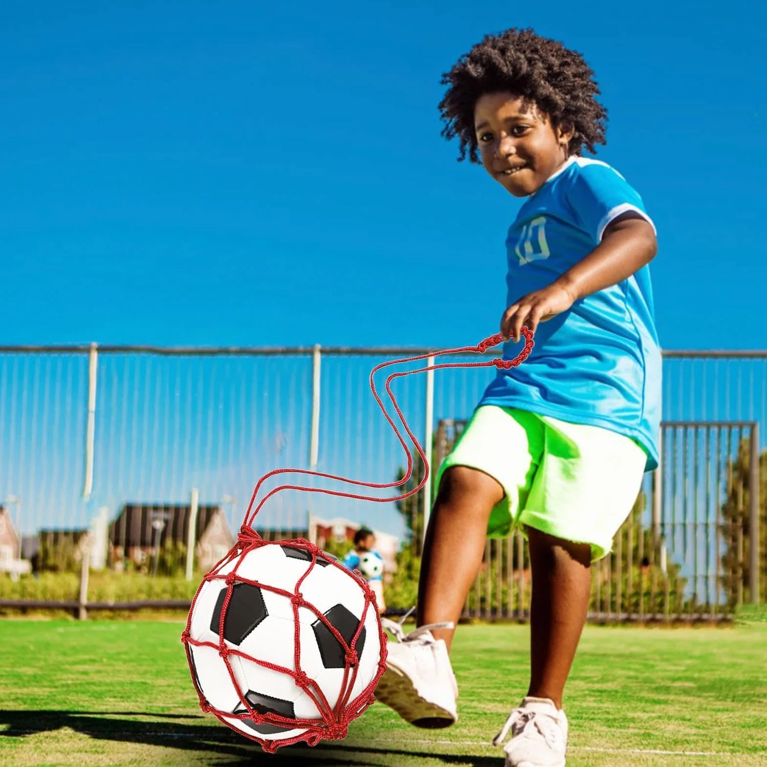 Mesh Ball Bag Nylon Drawstring 1 Ball Carrier Soccer Football Volleyball Storage Net Balls Bag Multifunctional Sports Holder