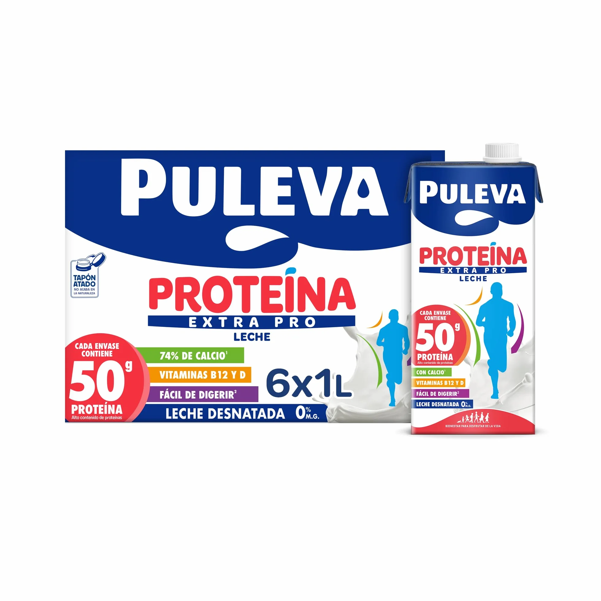 Puleva Proteína Extra Pro Pack 6 x 1L