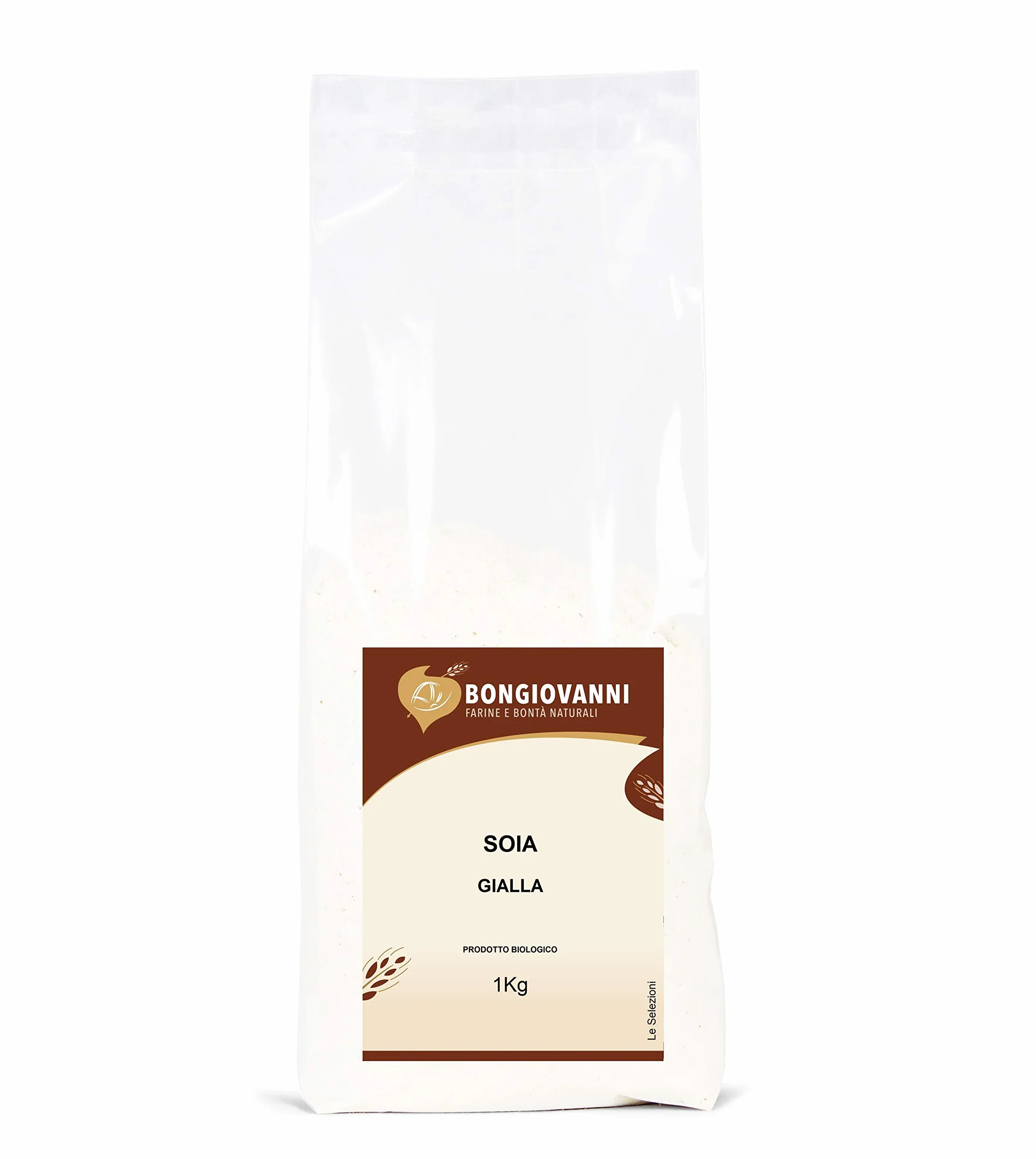 BONGIOVANNI FARINE E BONTA' NATURALI Soja Amarilla Italiana 1Kg ORGÁNICA