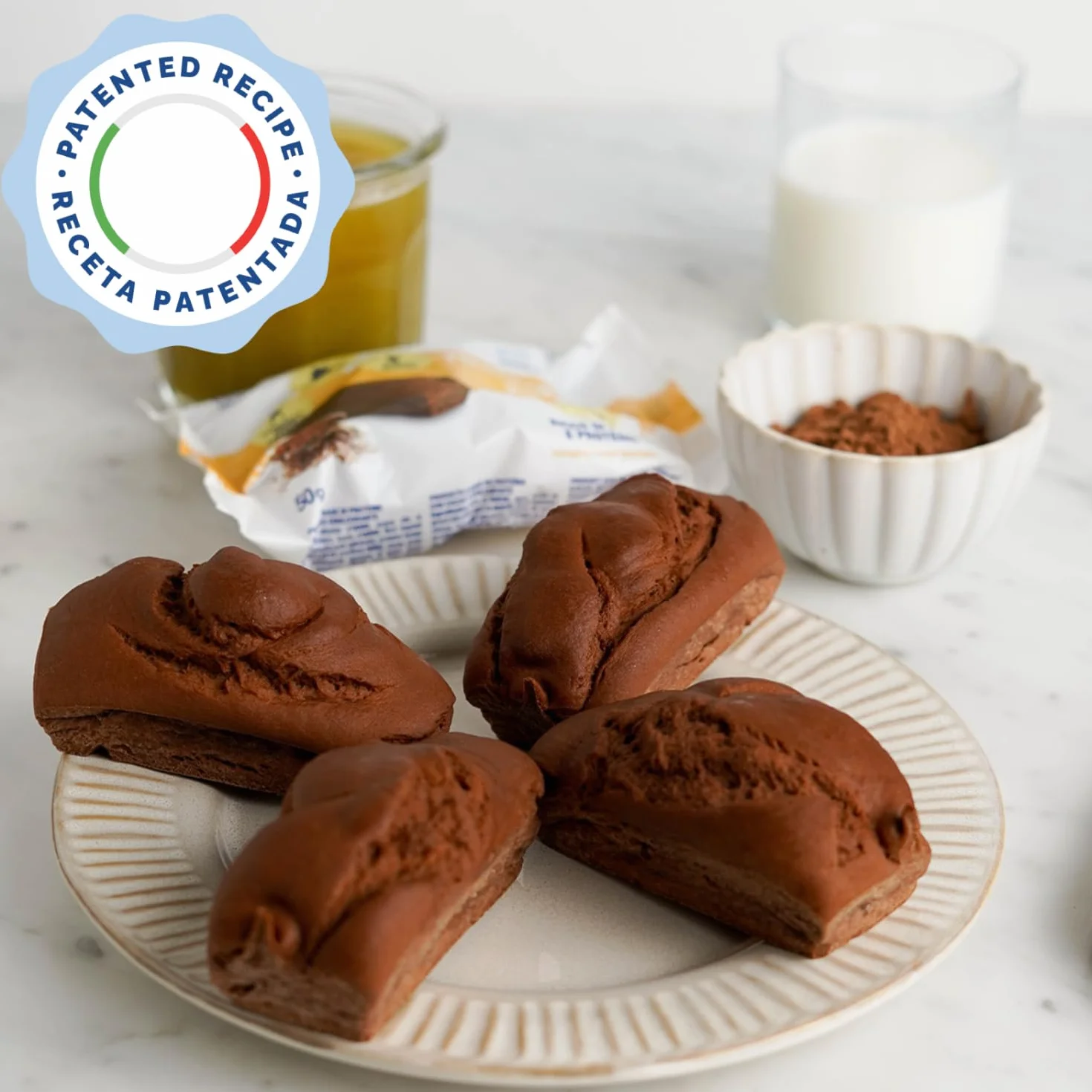 Nuvola Zero - Plumcake Zero Sabor Cacao Sin Carbohidratos, Snacks Sin Lactosa, Sin Azúcar, Sin Gluten, Rico en Fibra, Pack de 12 uds, Made in Italy
