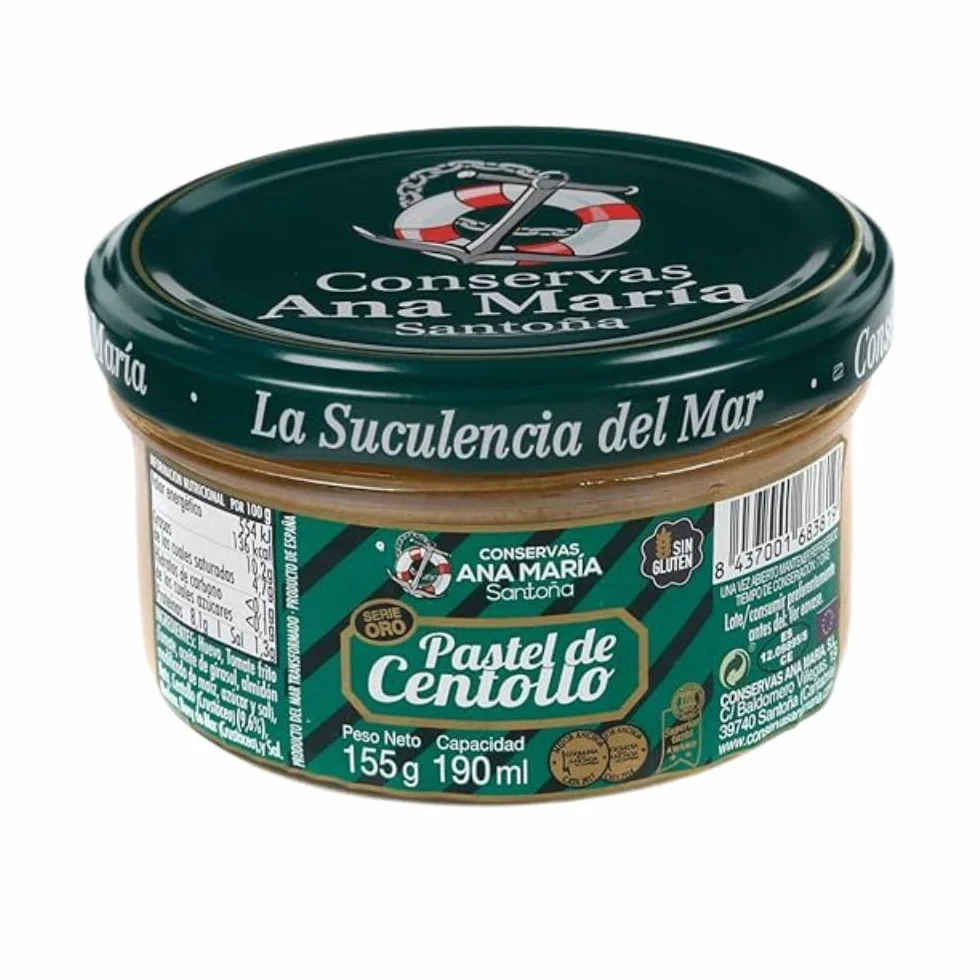 Tarro de pastel de centollo artesanal 190ml Ana María Santoña